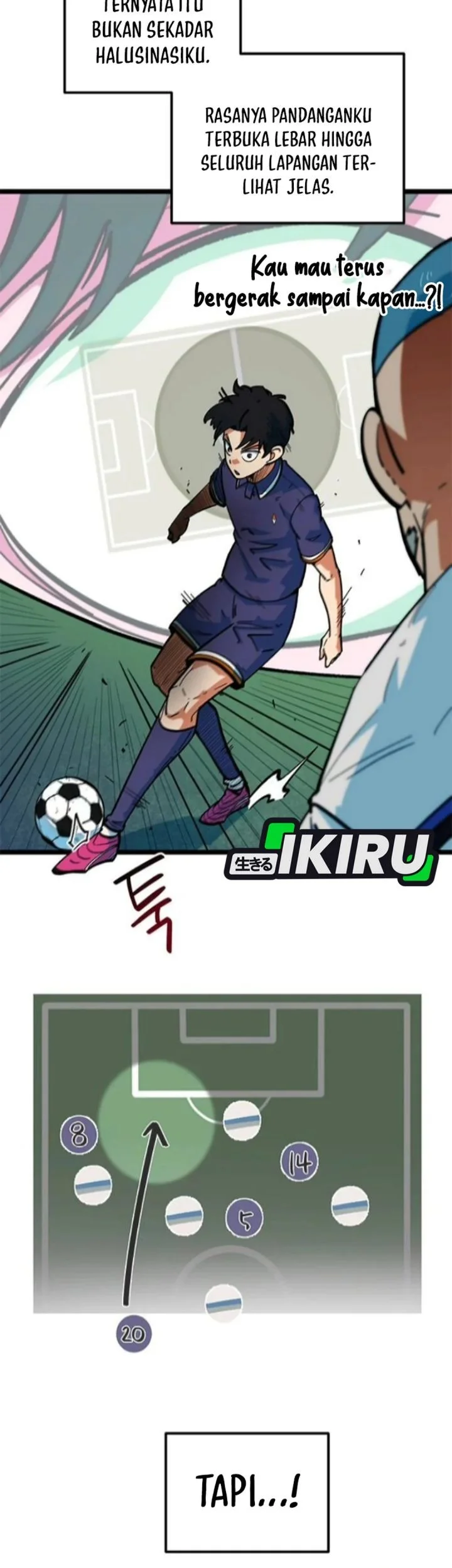I’m Being Misunderstood as a Soccer Genius Chapter 73 Gambar 31