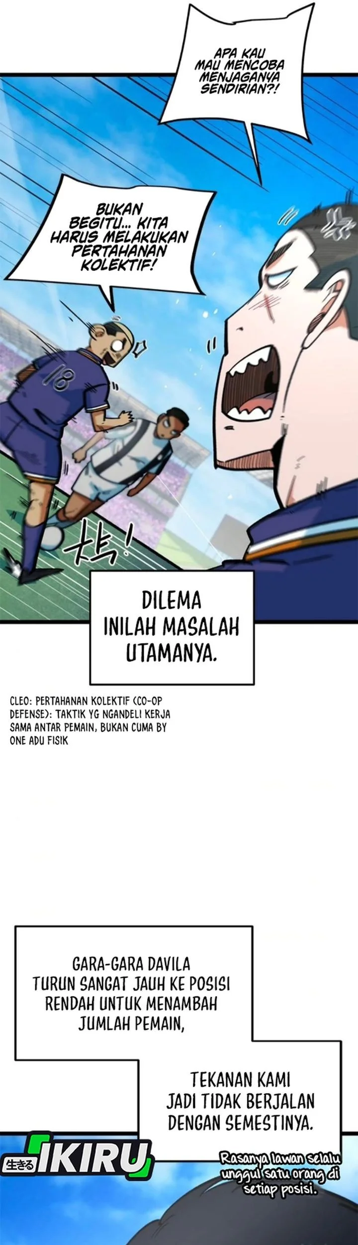 I’m Being Misunderstood as a Soccer Genius Chapter 75 Gambar 28