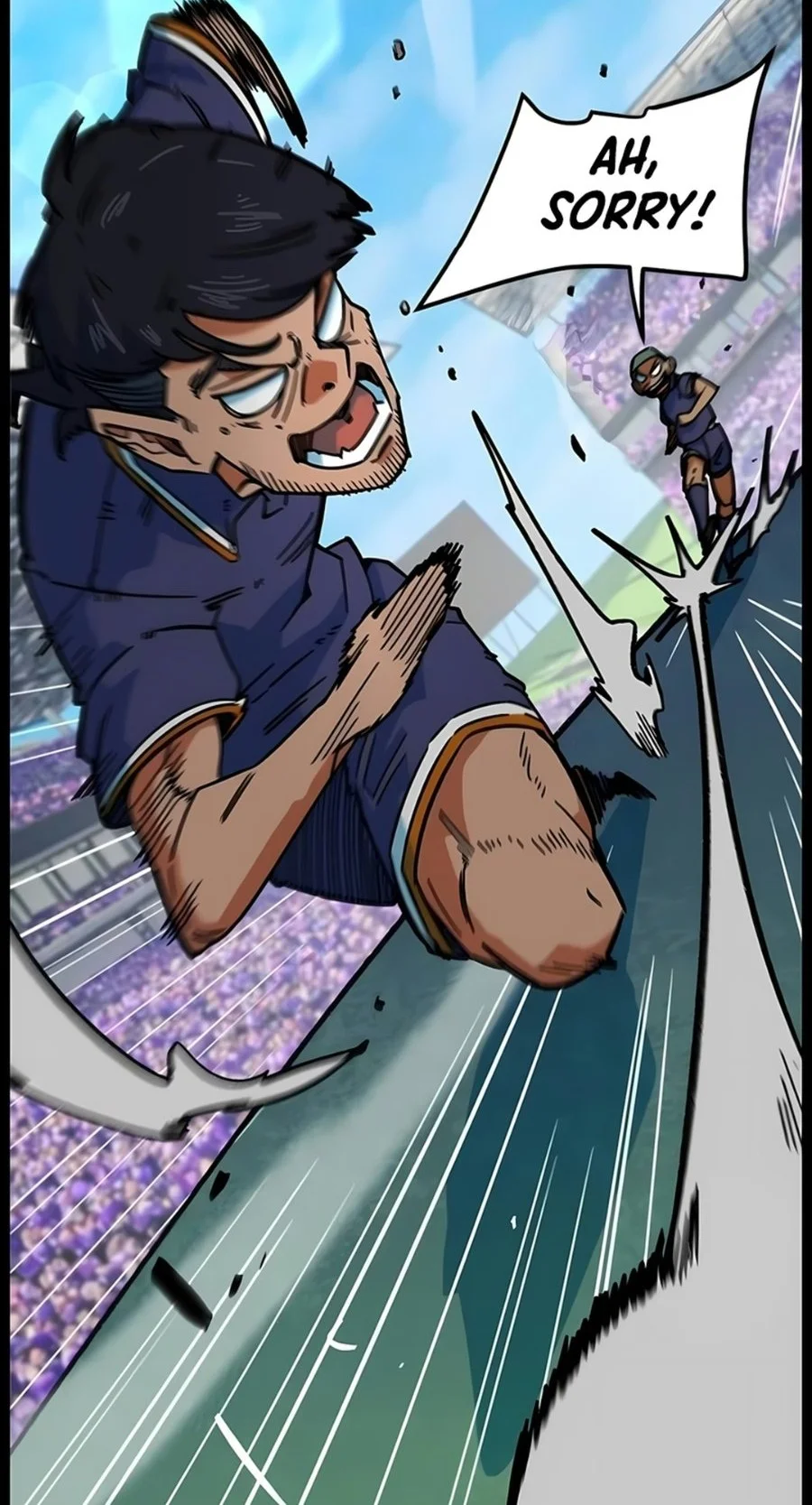 I’m Being Misunderstood as a Soccer Genius Chapter 90 Gambar 29