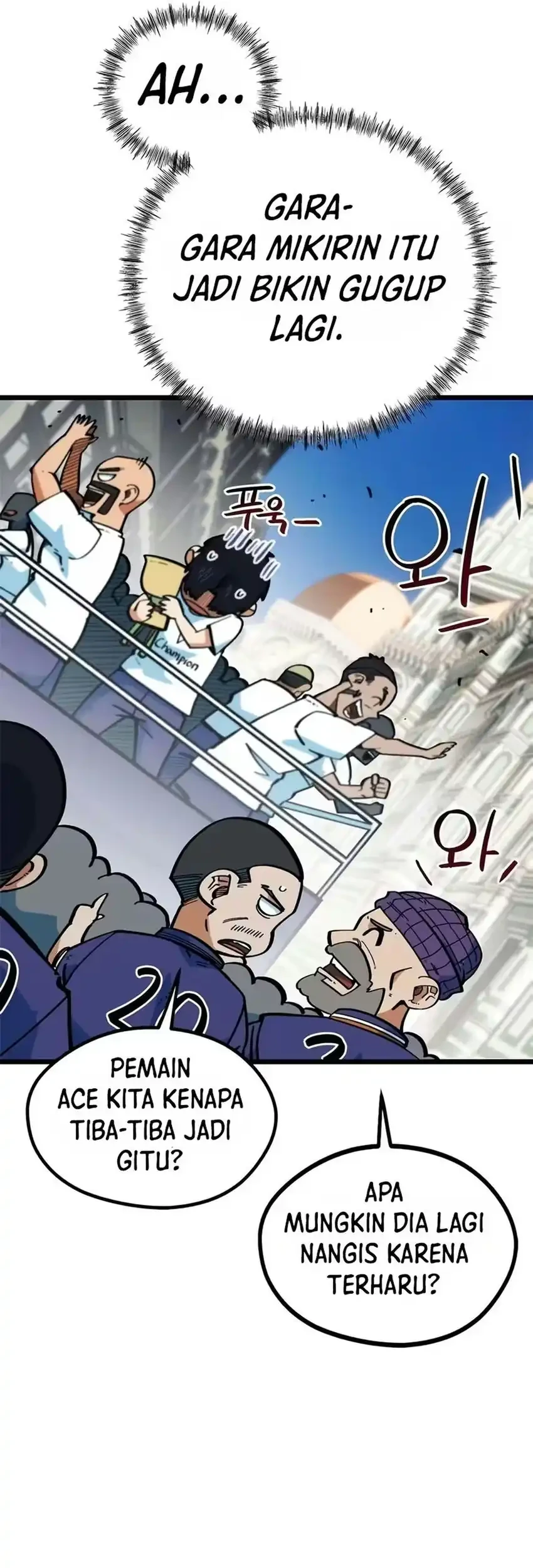 I’m Being Misunderstood as a Soccer Genius Chapter 97 Gambar 30