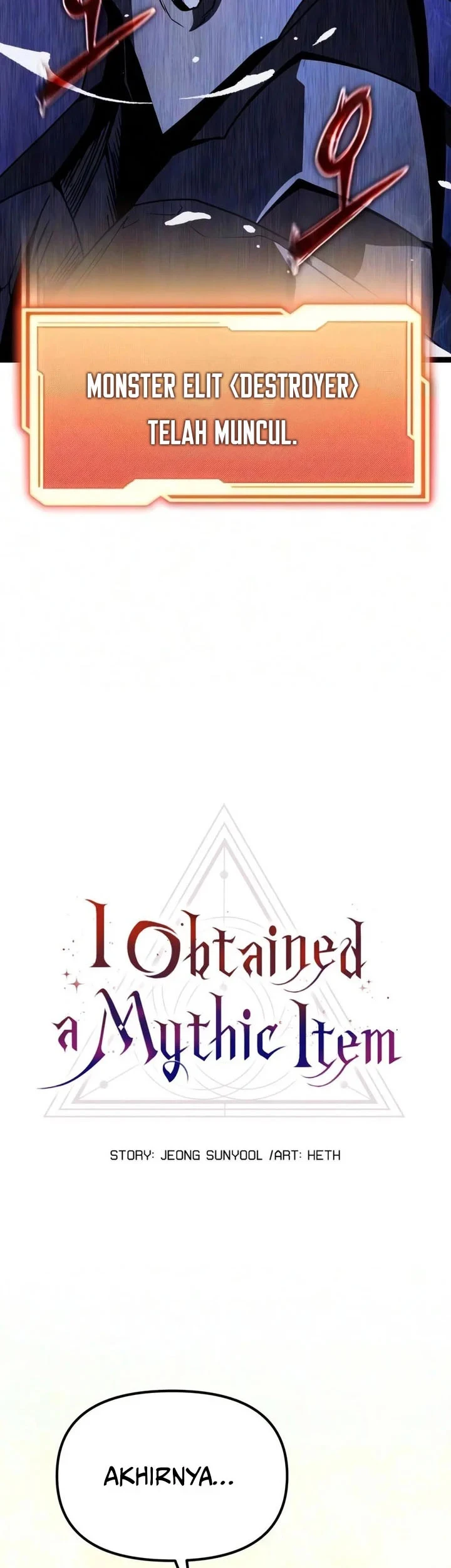 I Obtained a Mythic Item Chapter 181 Gambar 22