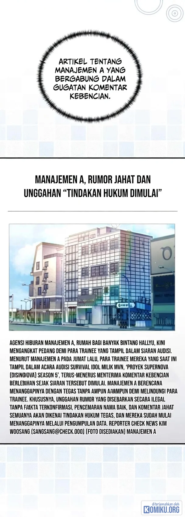 I Tried to Debut My Kid, But Ended Up Debuting Myself Chapter 33 Gambar 21