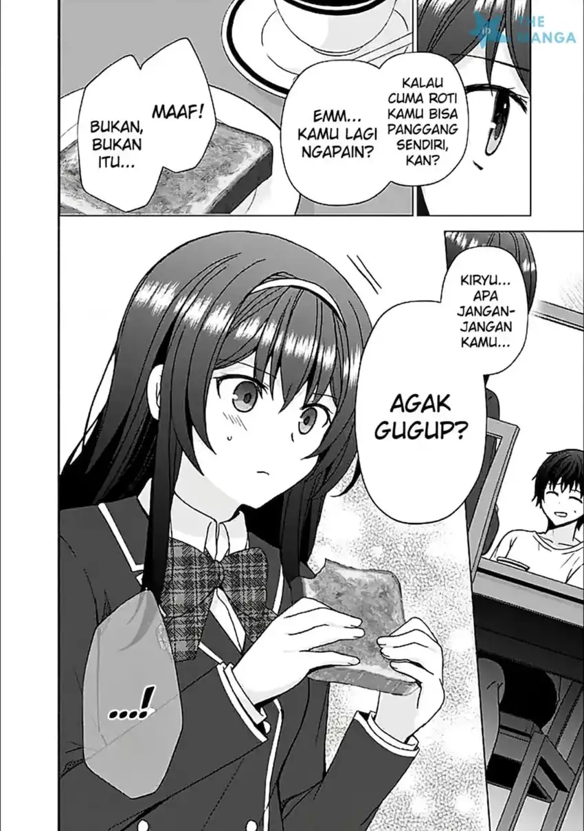 Iinazuke ga Dekita to Omottara, Sono Iinazuke ga Gakkou de Yuumei na “Akuyaku Reijou” Dattan dakedo, Dou Sureba Ii? Chapter 12 Gambar 11