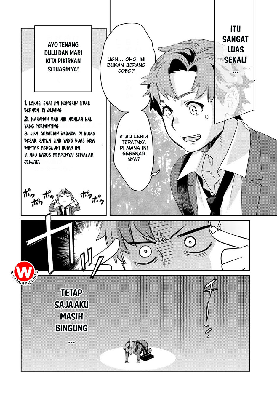 Isekai ni Kita Mitai dakedo Ikaga sureba Yoi no Darou Chapter 1 Gambar 13
