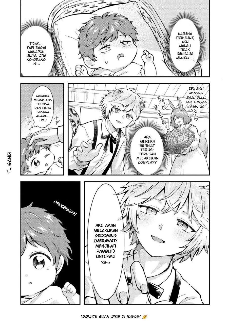Isekai no Joushiki wa Muzukashii: Kishou de Saijaku na Hitozoku ni Tensei Shita Kedo Butsuri Igai de Saikyou ni Nari Sou Desu Chapter 1 Gambar 9
