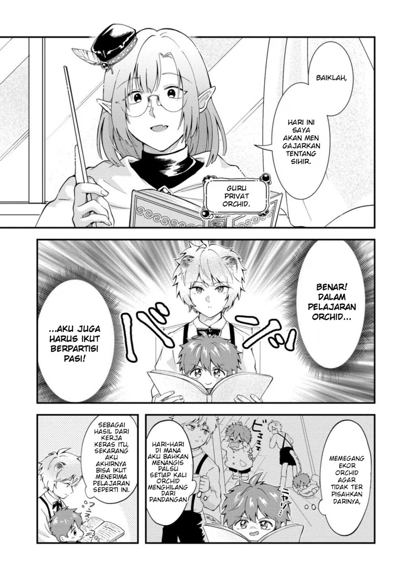 Isekai no Joushiki wa Muzukashii: Kishou de Saijaku na Hitozoku ni Tensei Shita Kedo Butsuri Igai de Saikyou ni Nari Sou Desu Chapter 3.1 Gambar 7