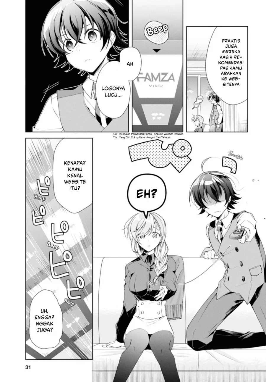 Isshiki-san wa Koi wo Shiritai Chapter 35 Gambar 7