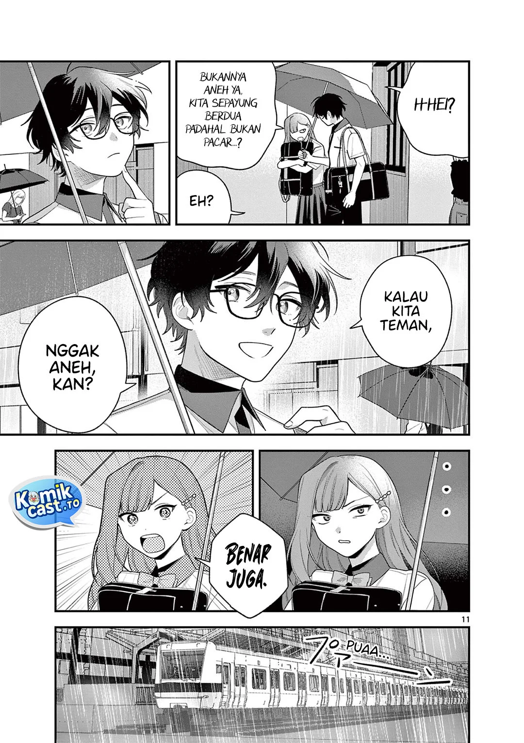 Janome-san wa Hohoemitai! Chapter 7 Gambar 12