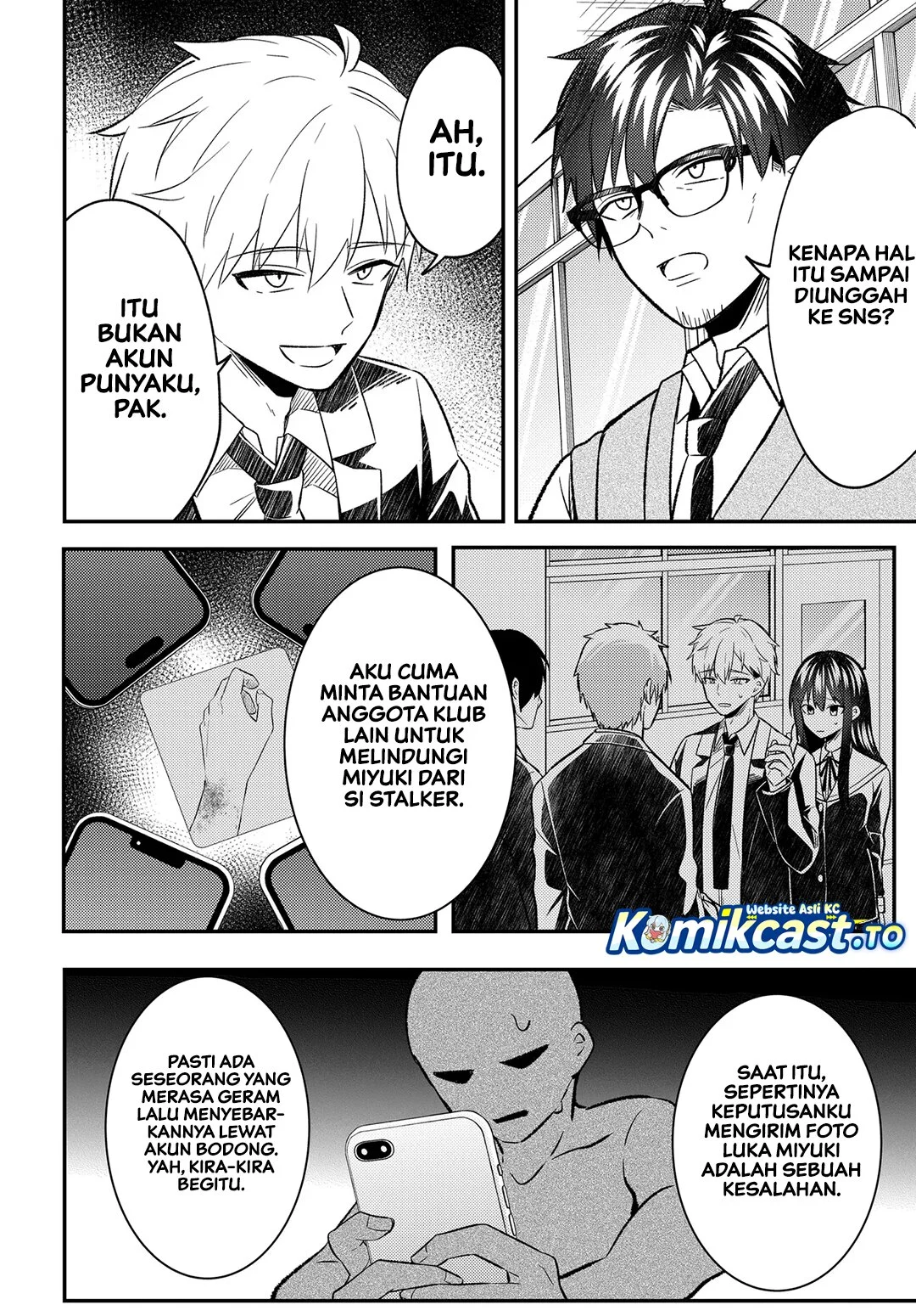 Jinsei Gyakuten Uwaki Sare, Enzai o Kiserareta Ore ga, Gakuen Ichi no Bishoujo ni Natsukareru Chapter 9.2 Gambar 7