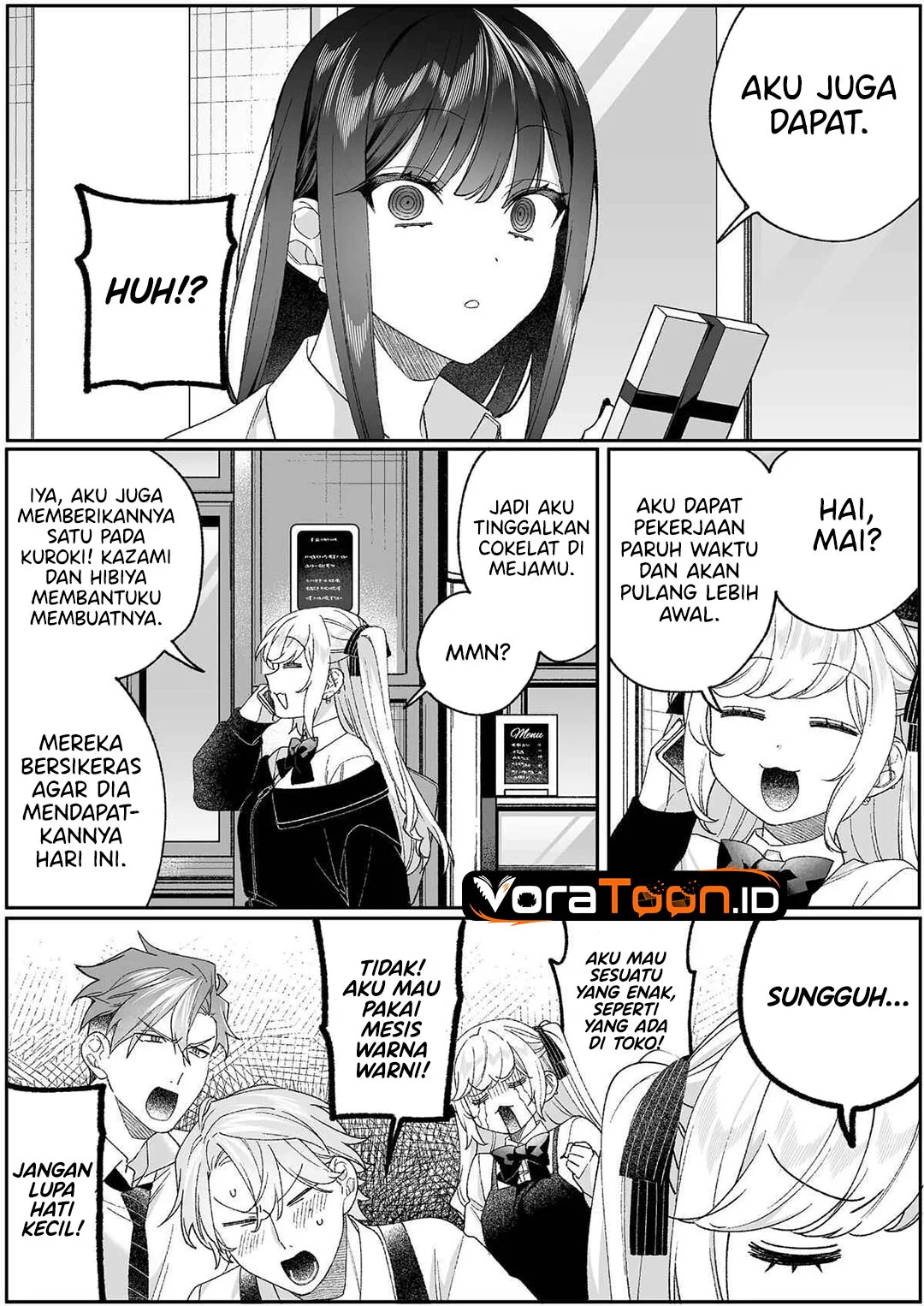 Jirai nandesu ka? Chihara-san (That Girl Is Cute… But Dangerous?) Chapter 100 Gambar 7