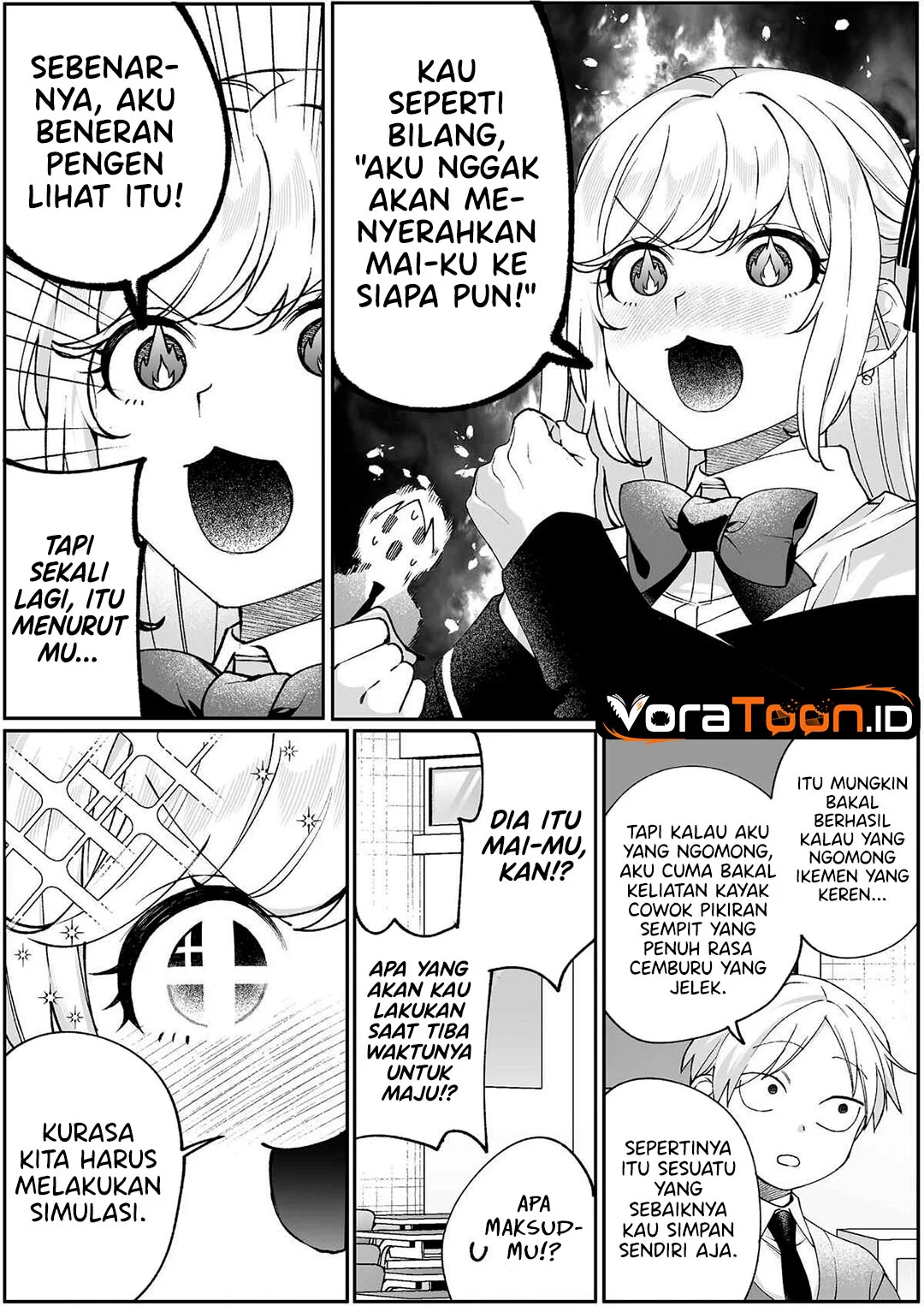 Jirai nandesu ka? Chihara-san (That Girl Is Cute… But Dangerous?) Chapter 105 Gambar 7