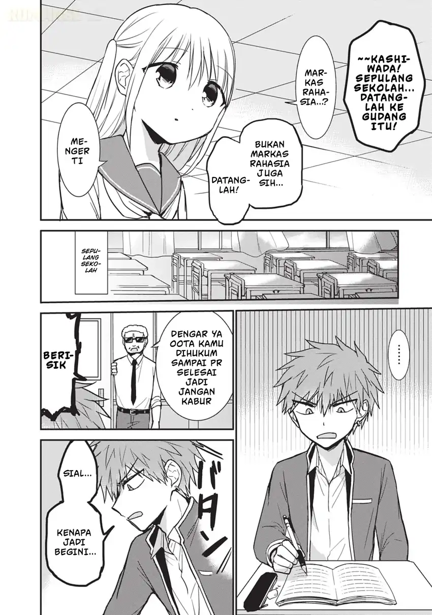 Kao ni denai Kashiwada-san to Kao ni deru Ota-kun Chapter 100 Gambar 7