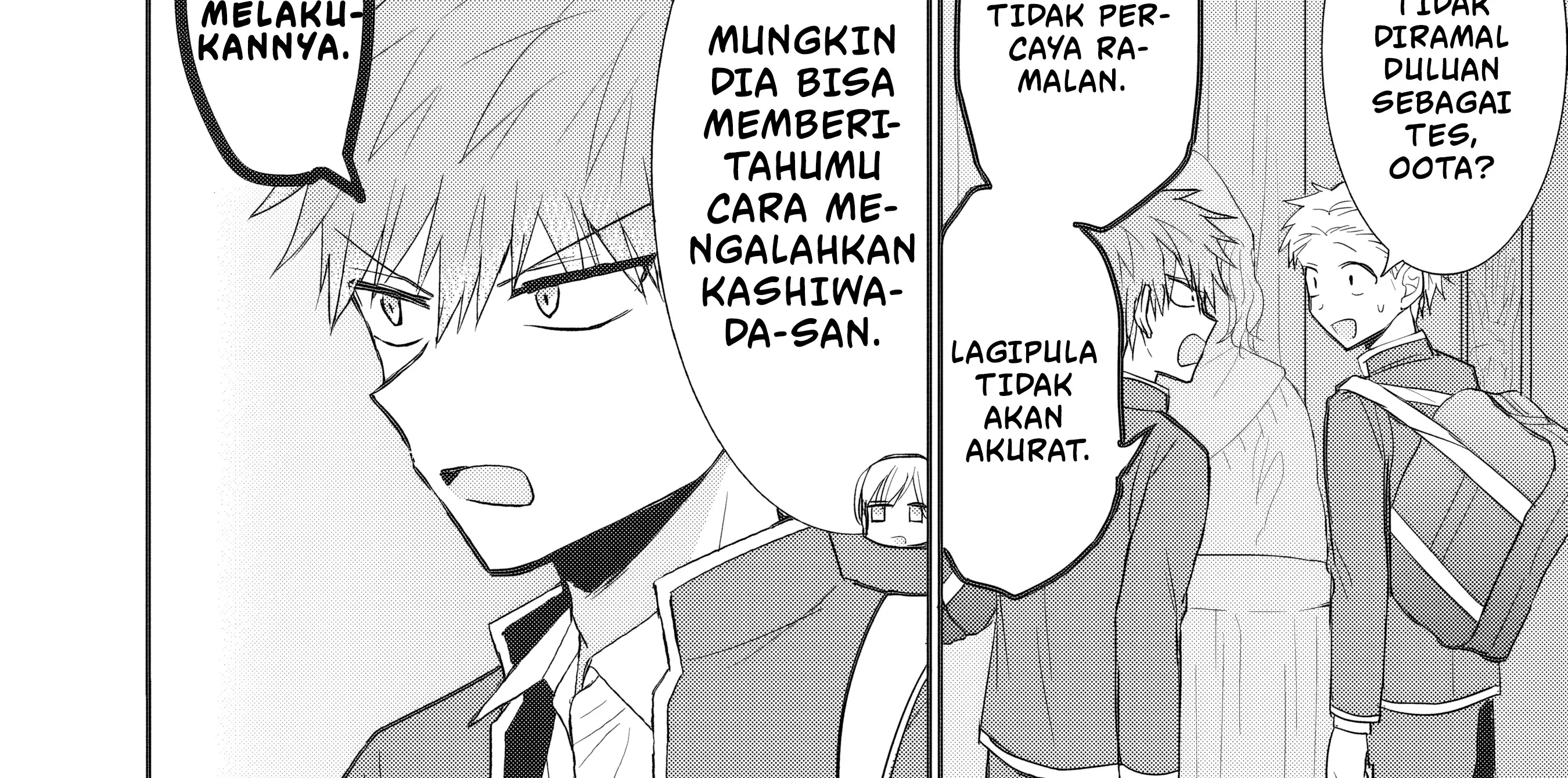 Kao ni denai Kashiwada-san to Kao ni deru Ota-kun Chapter 90 Gambar 9