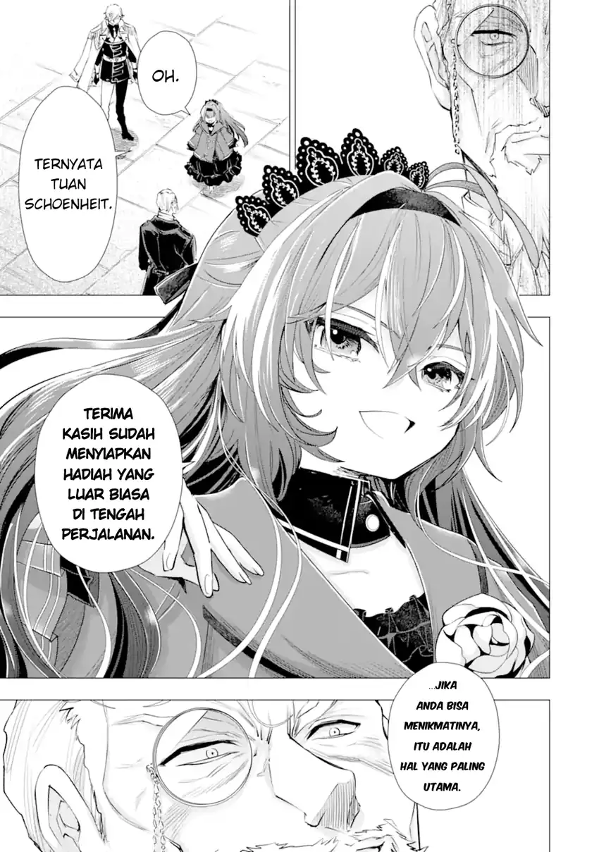 Kareinaru Akujo ni Naritai wa!: Aisare Tensei Shoujo wa, Tanoshii Nidome no Jinsei o Okurimasu Chapter 6 Gambar 11