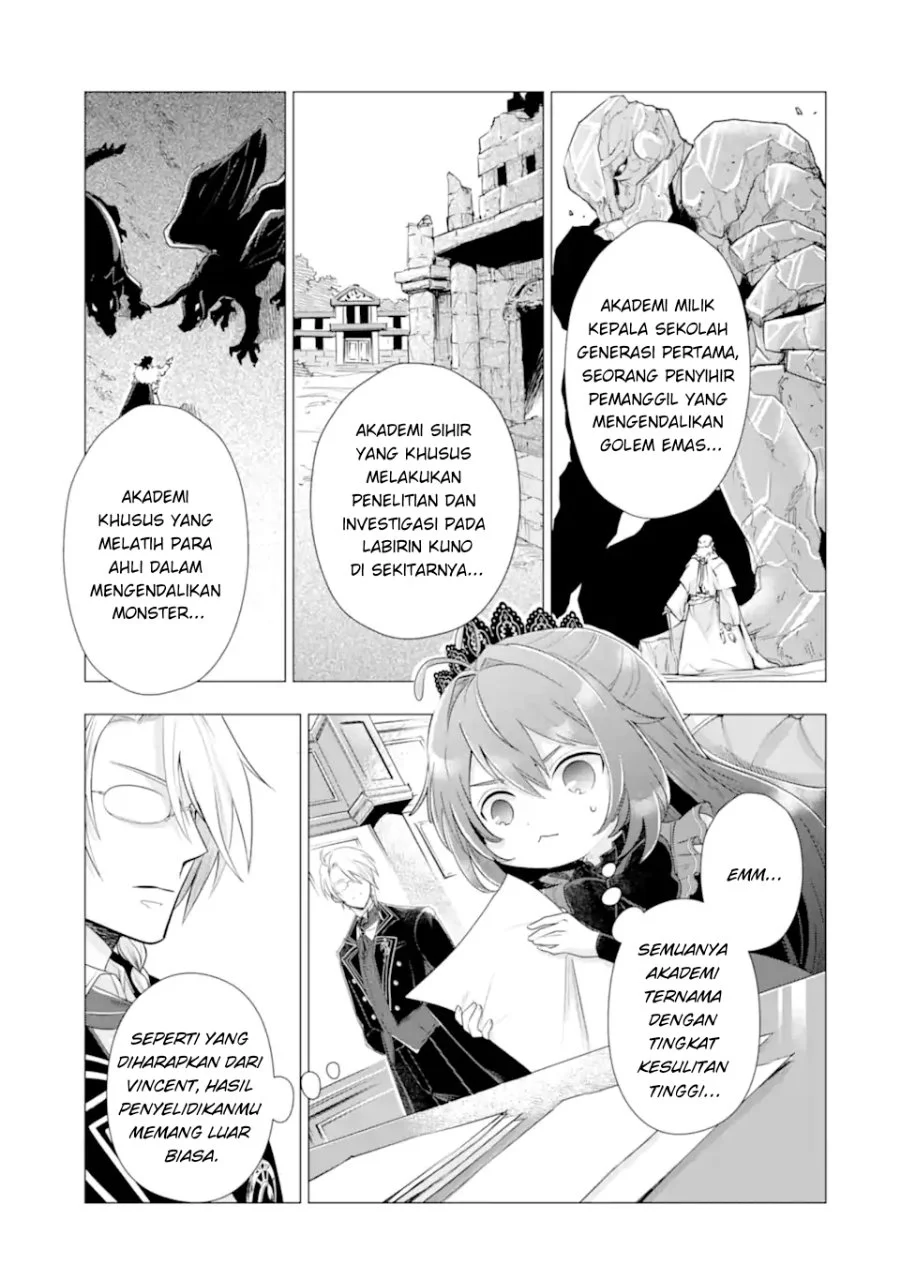 Kareinaru Akujo ni Naritai wa!: Aisare Tensei Shoujo wa, Tanoshii Nidome no Jinsei o Okurimasu Chapter 8.1 Gambar 7