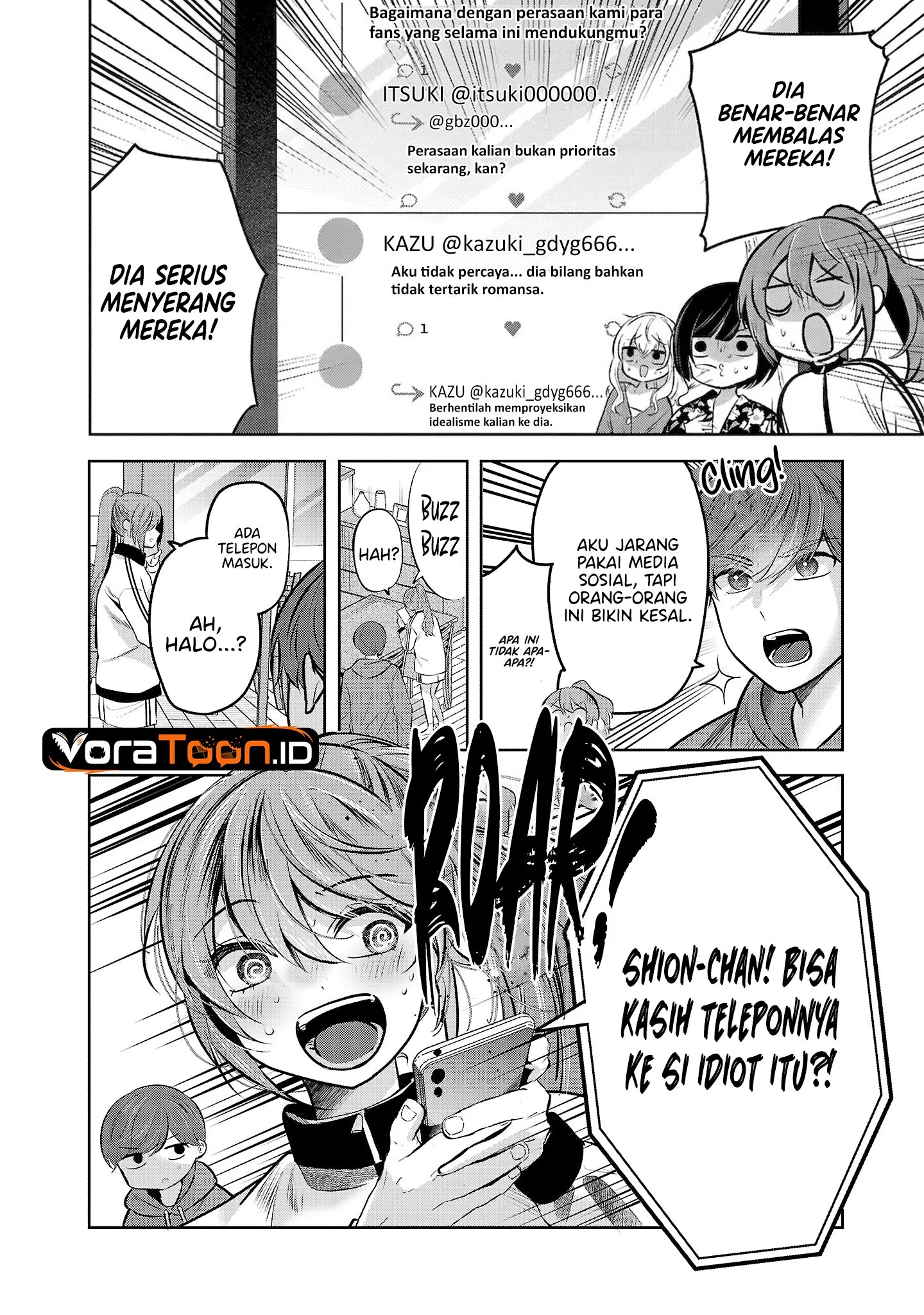 Kimi ni Koisuru Sanshimai Chapter 37 Gambar 9