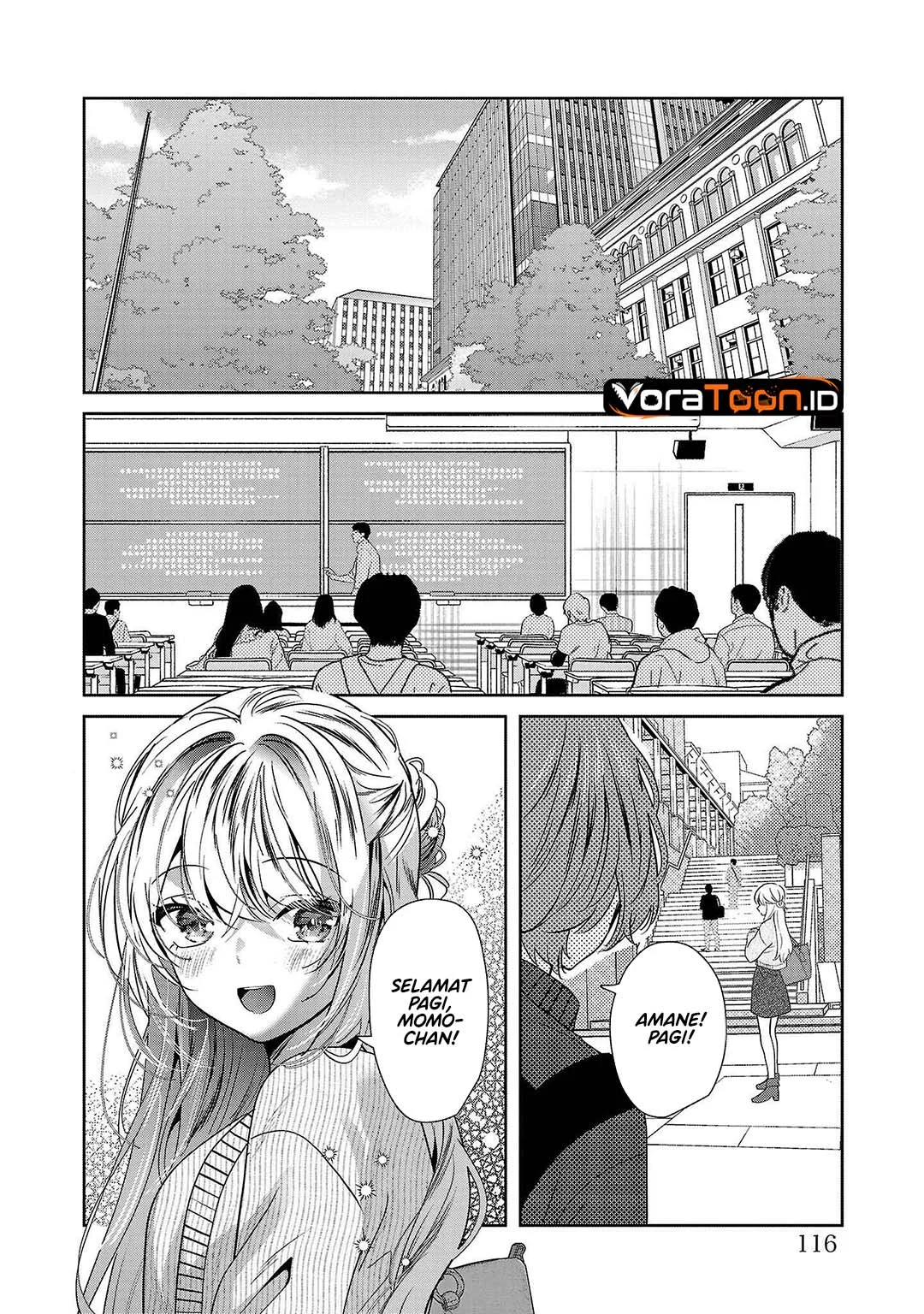 Kimi ni Koisuru Sanshimai Chapter 46 Gambar 8