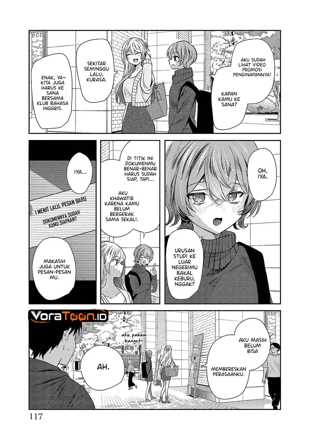 Kimi ni Koisuru Sanshimai Chapter 46 Gambar 9