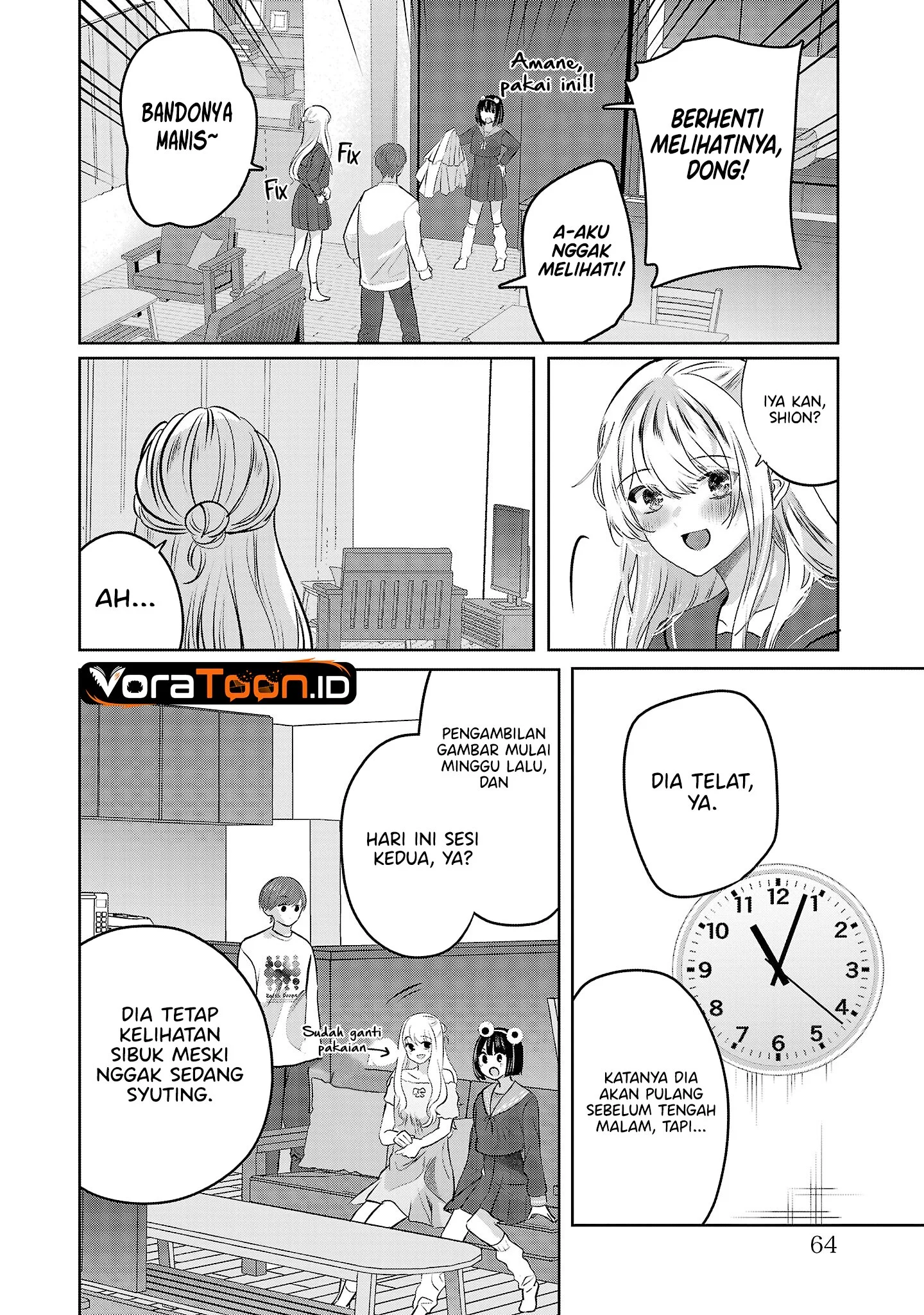 Kimi ni Koisuru Sanshimai Chapter 52 Gambar 7