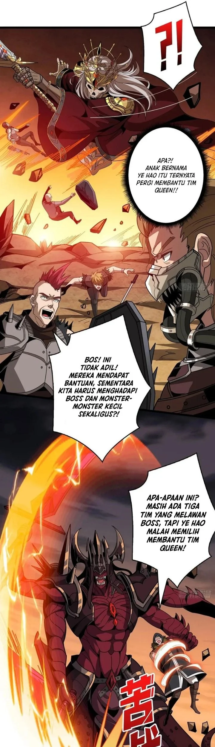 King Account At The Start Chapter 321 Gambar 13