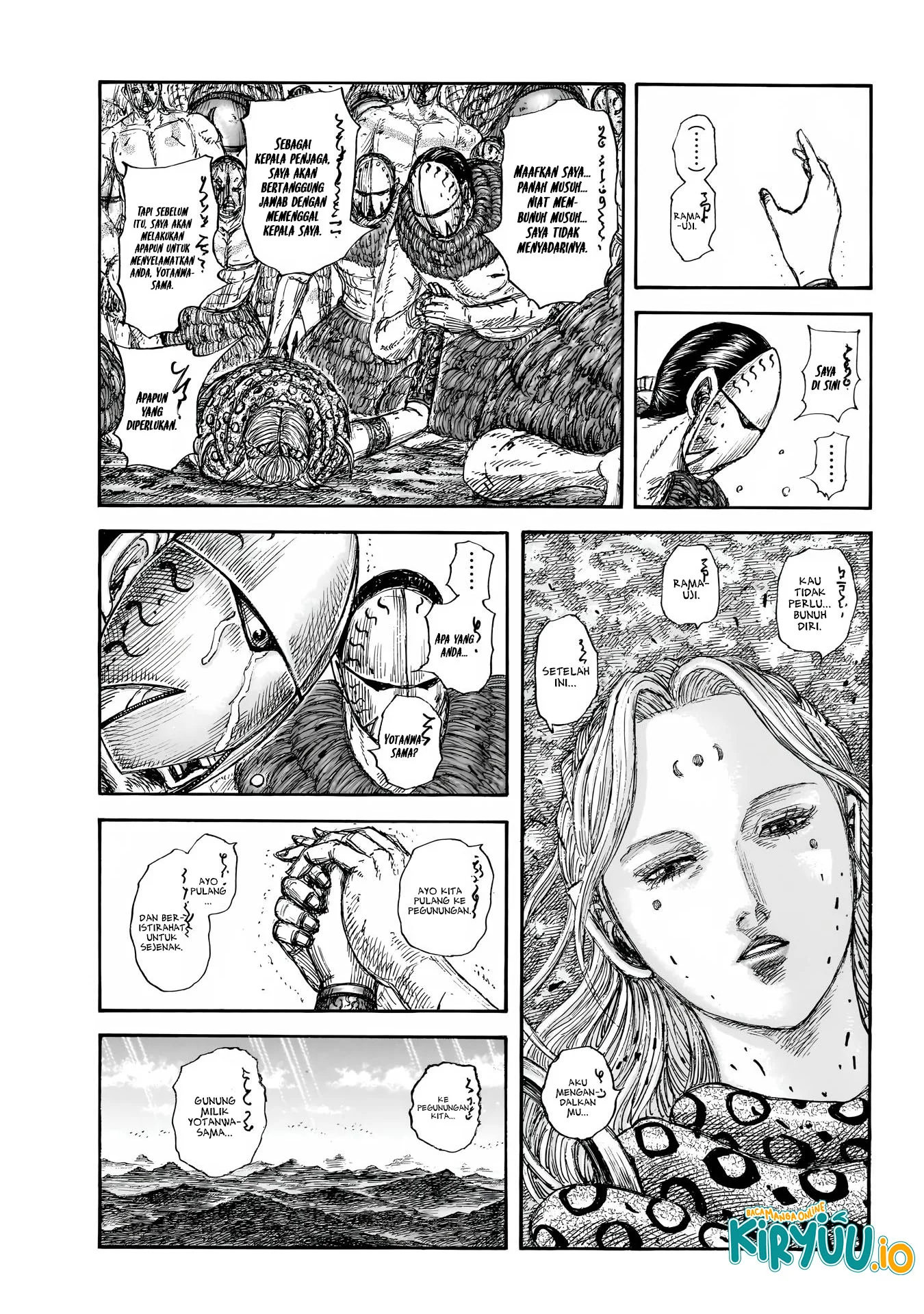 Kingdom Chapter 856 Gambar 7