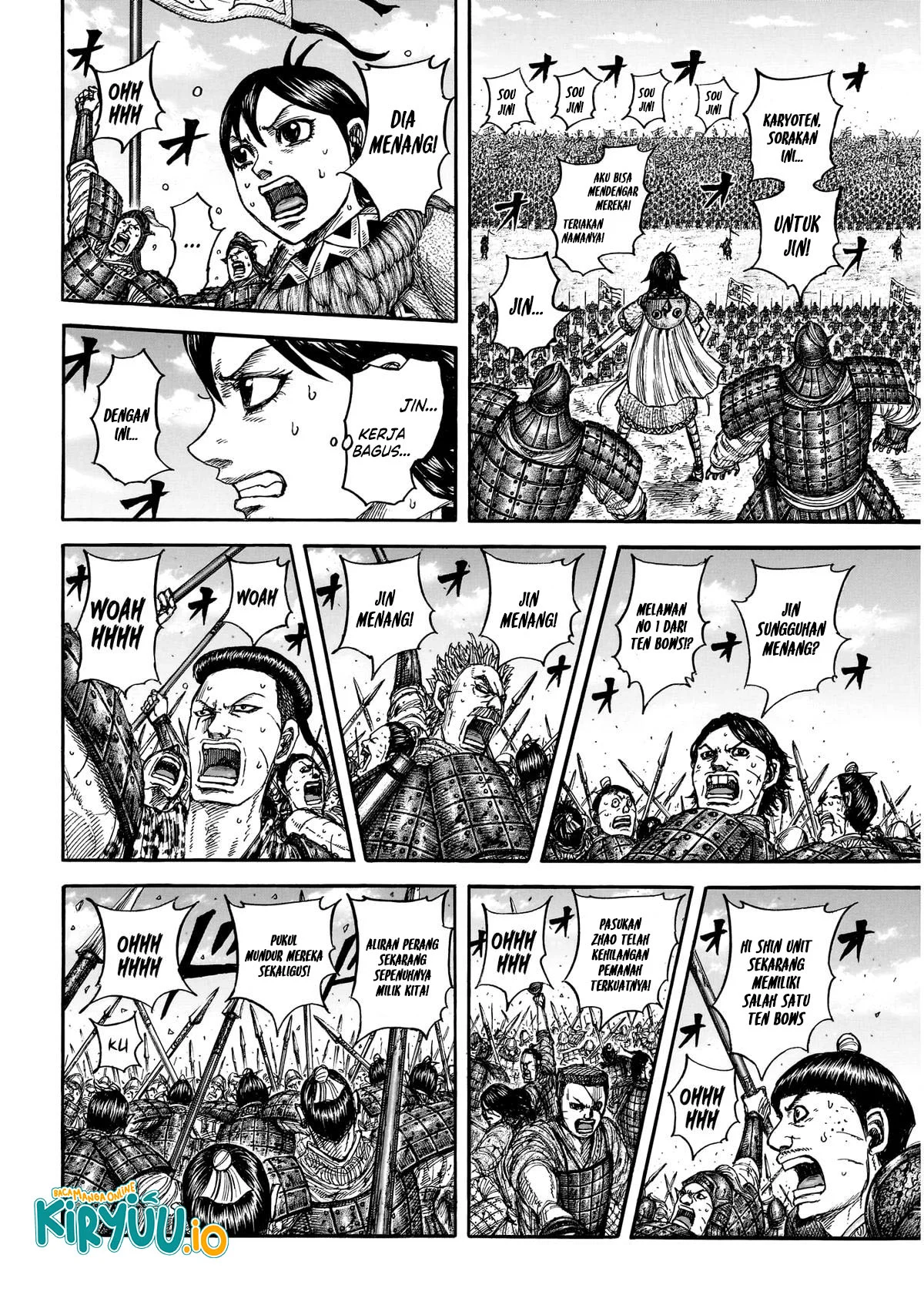 Kingdom Chapter 864 Gambar 7