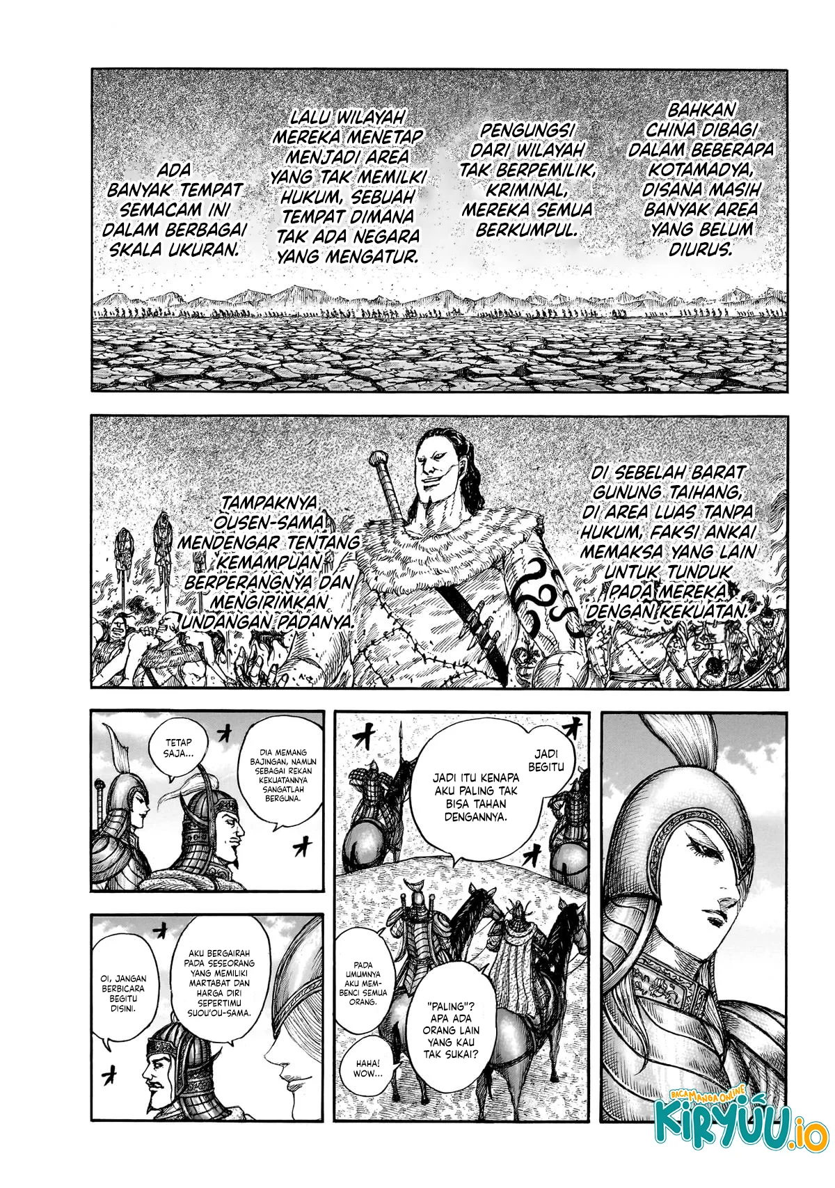 Kingdom Chapter 865 Gambar 7