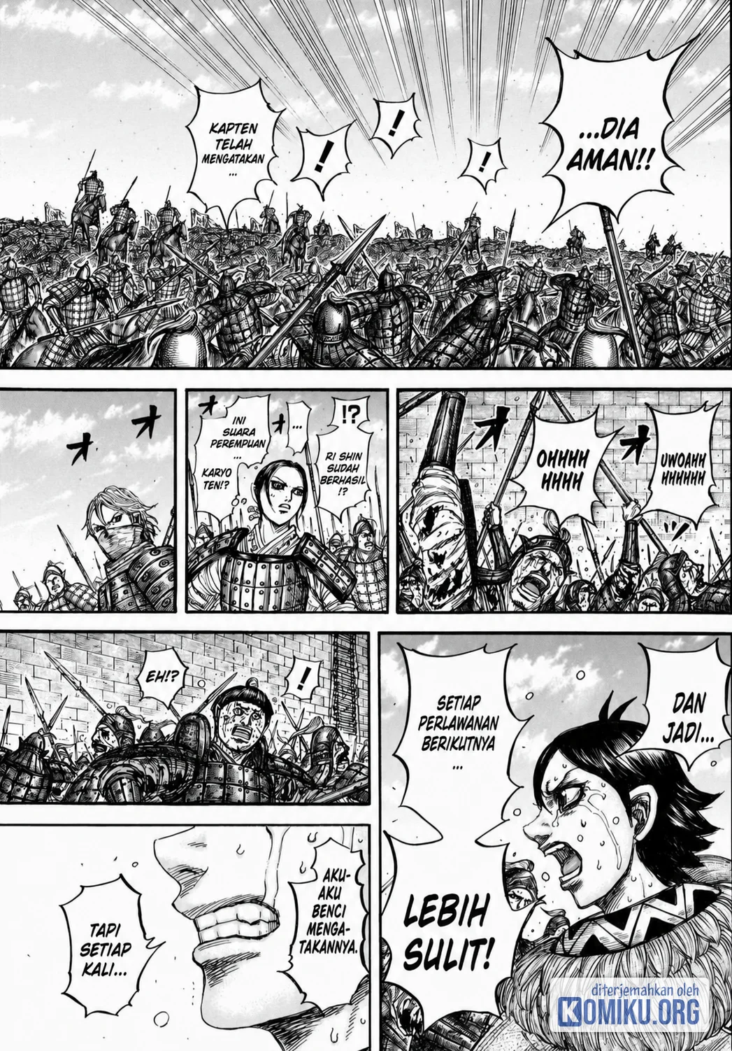 Kingdom Chapter 883 Gambar 7