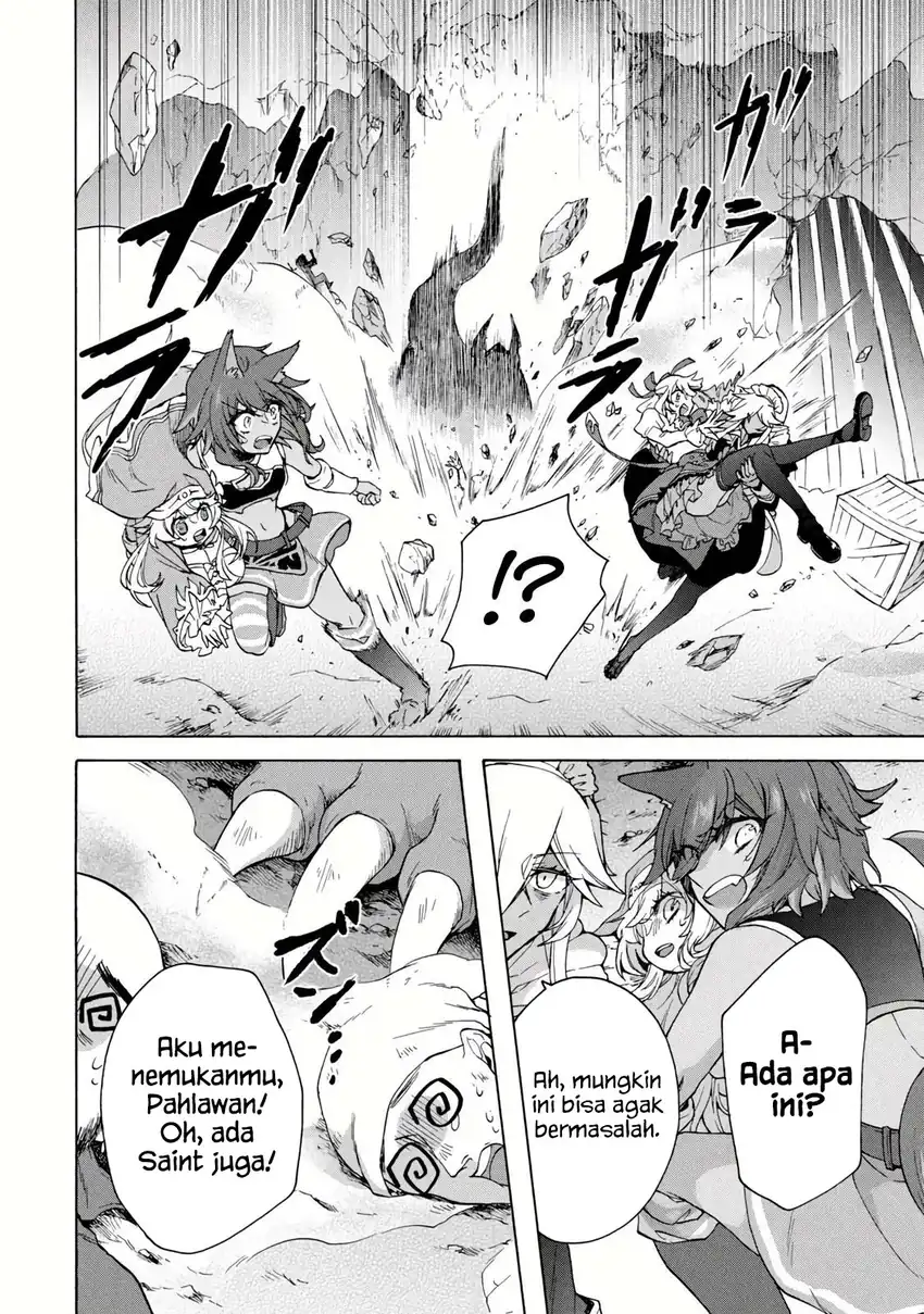 “Kukuku… He is the weakest of the Four Heavenly Monarchs.” I was dismissed from my job but somehow I became the master of a hero and a holy maiden. Chapter 14.2 Gambar 7
