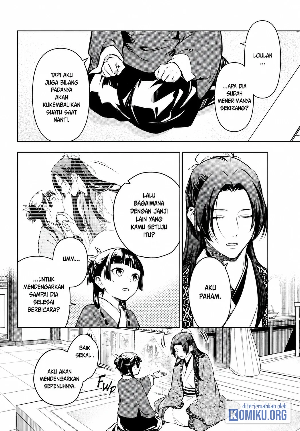 Kusuriya no Hitorigoto Chapter 85 Gambar 10