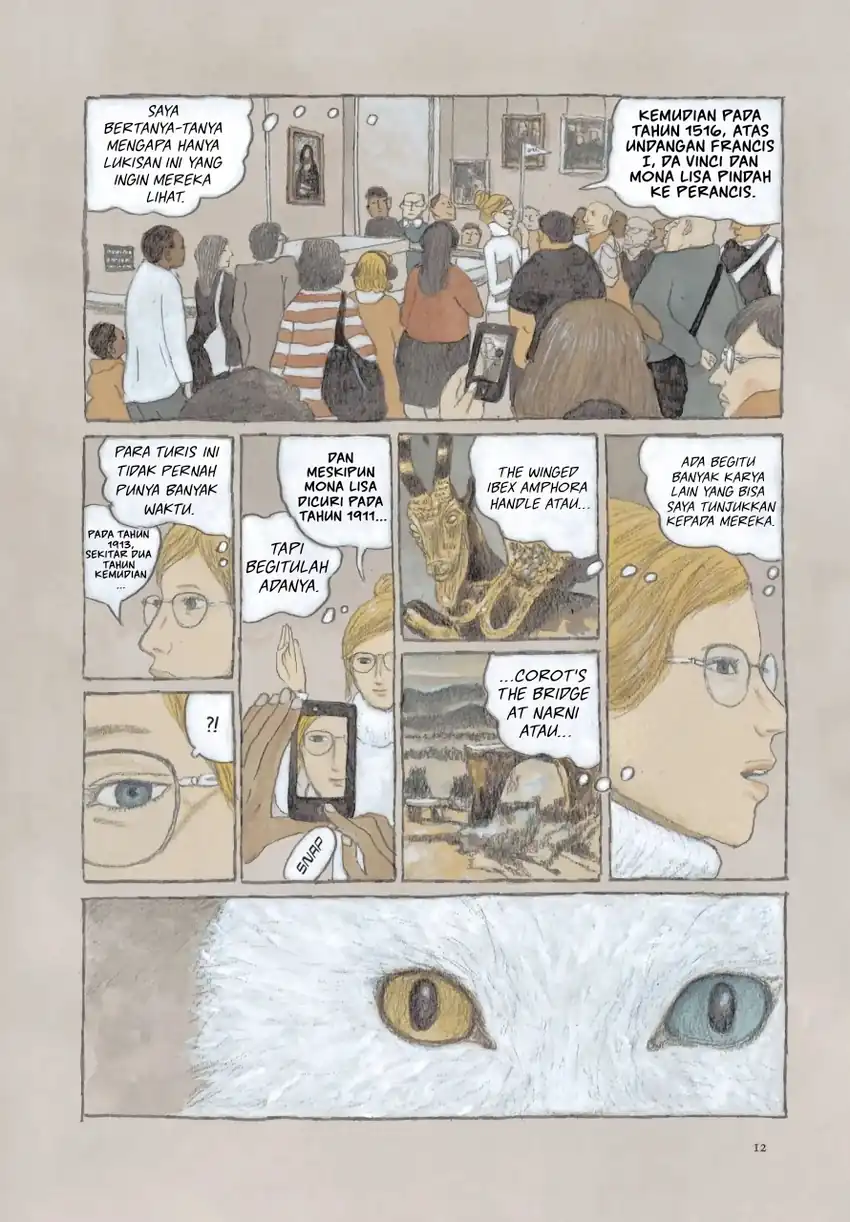 Louvre no Neko Chapter 1 Gambar 10