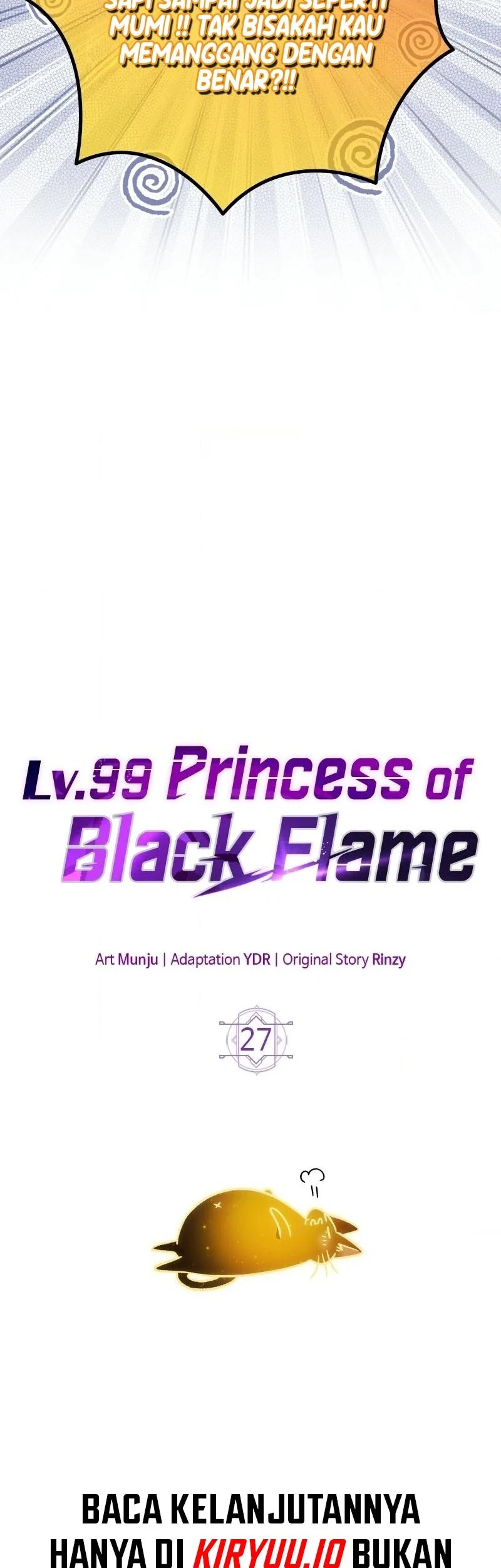 Lv. 99 Princess of Black Flame Chapter 27 Gambar 24