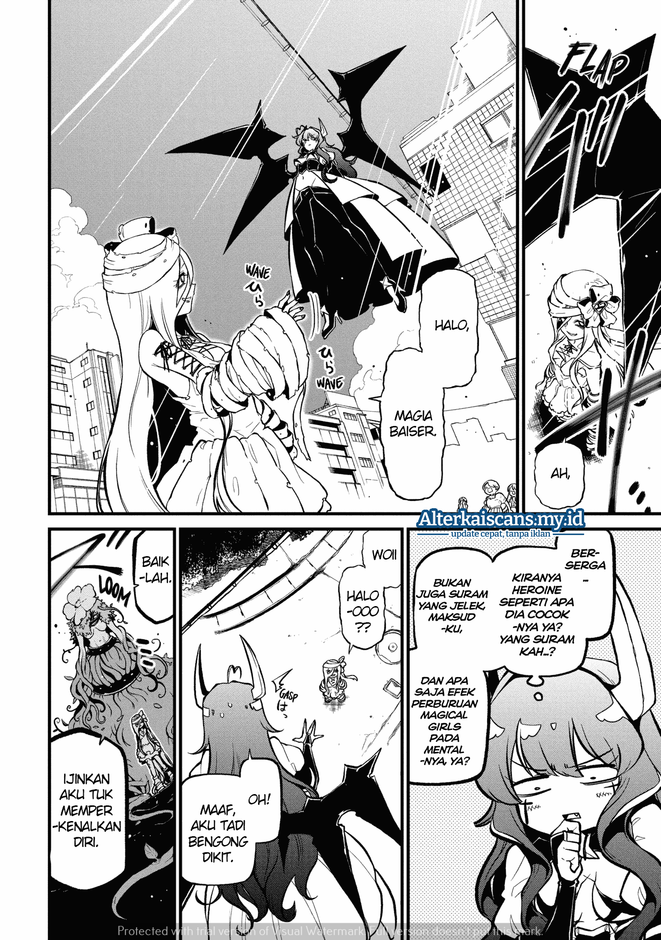Mahou Shoujo ni Akogarete Chapter 39 Gambar 8