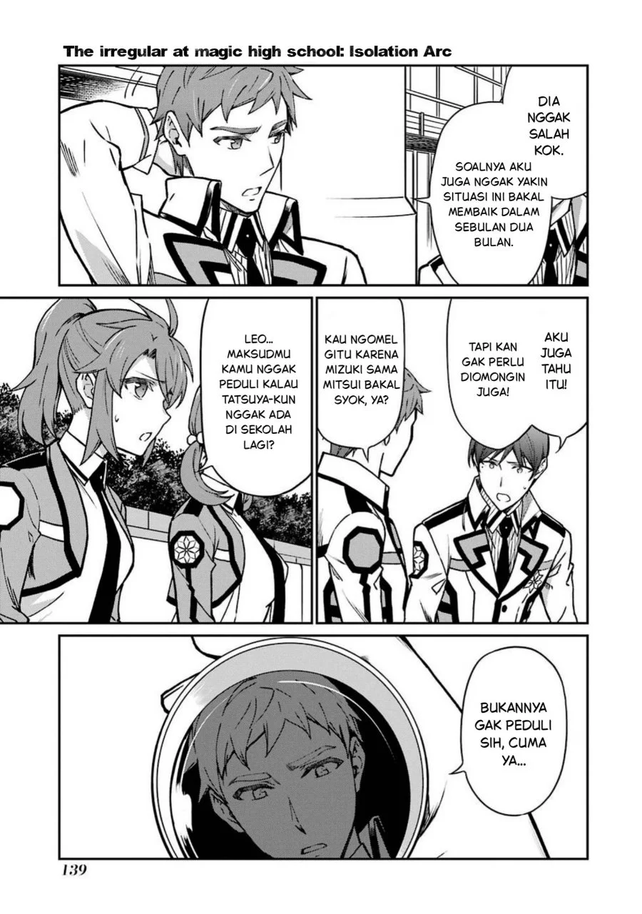 Mahouka Koukou no Rettouse Koritsu-hen Chapter 7 - Halaman 7