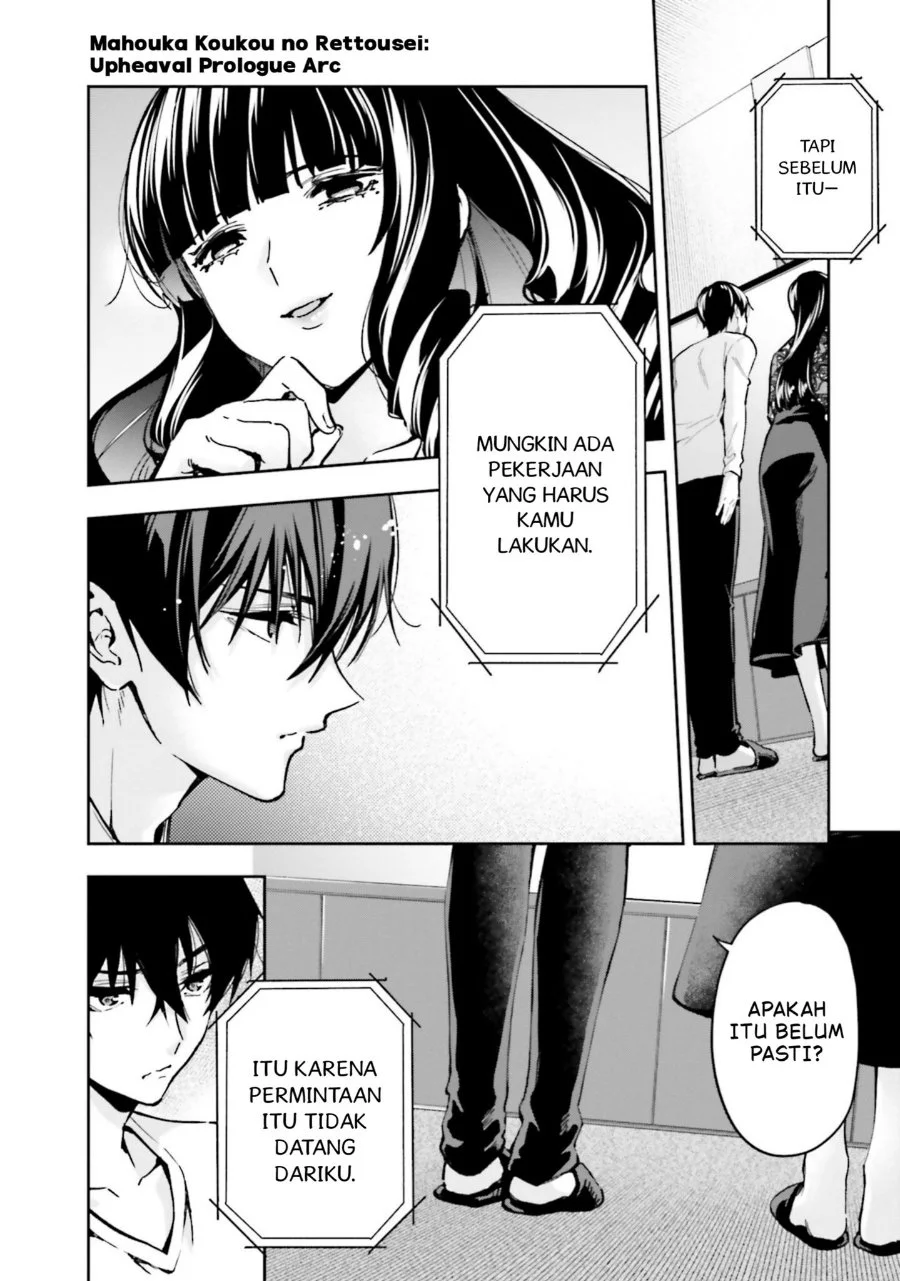 Mahouka Koukou no Rettousei Douran no Joshou-hen Chapter 14 - Halaman 8