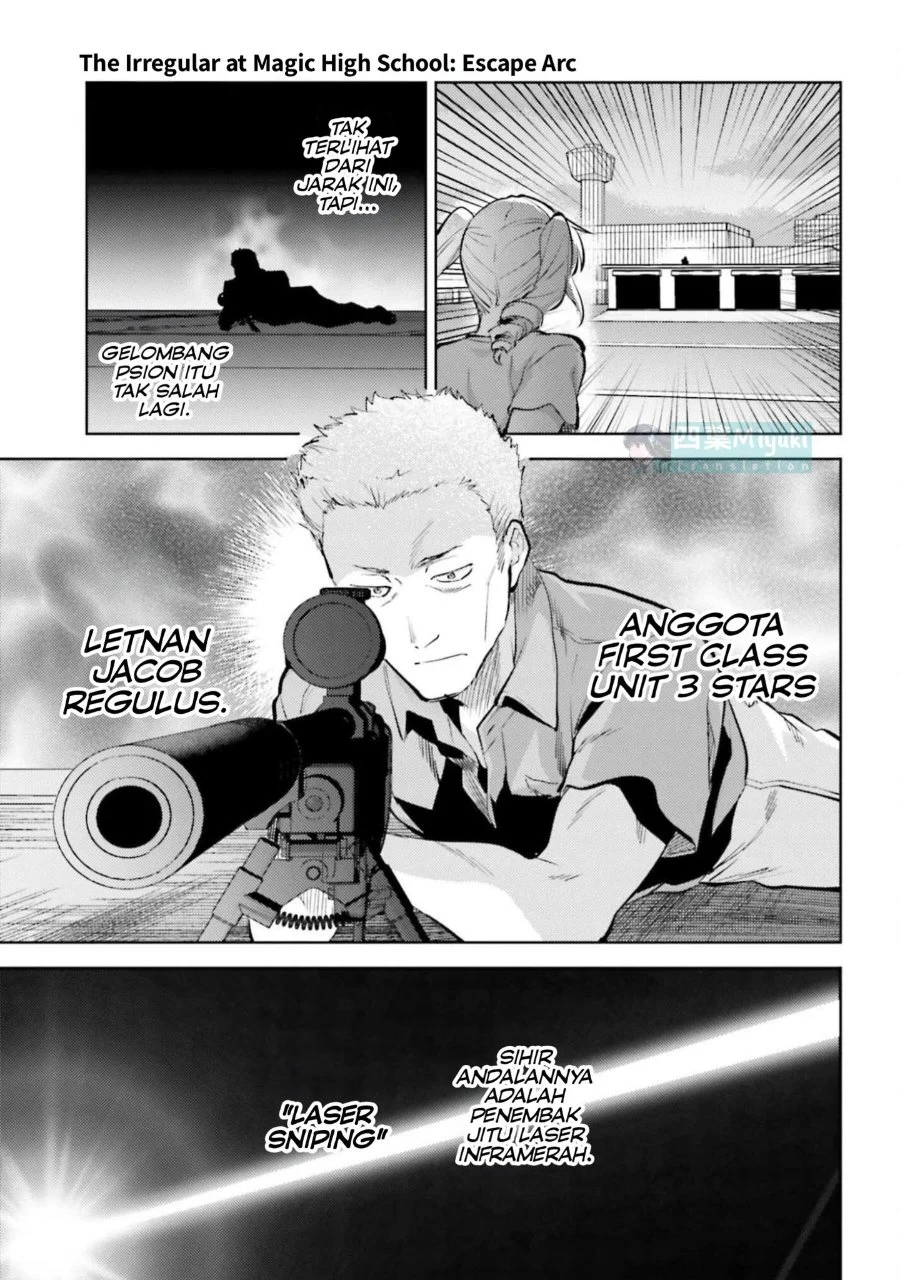 Mahouka Koukou no Rettousei Escape-hen Chapter 33 - Halaman 7