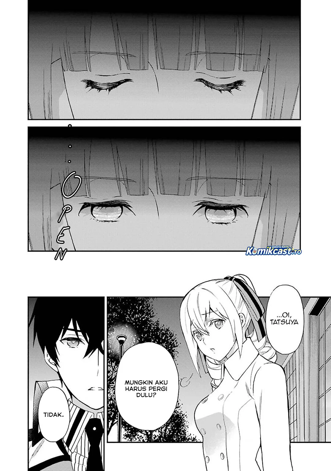 Mahouka Koukou no Rettousei – Raihousha-hen Chapter 20 Gambar 9