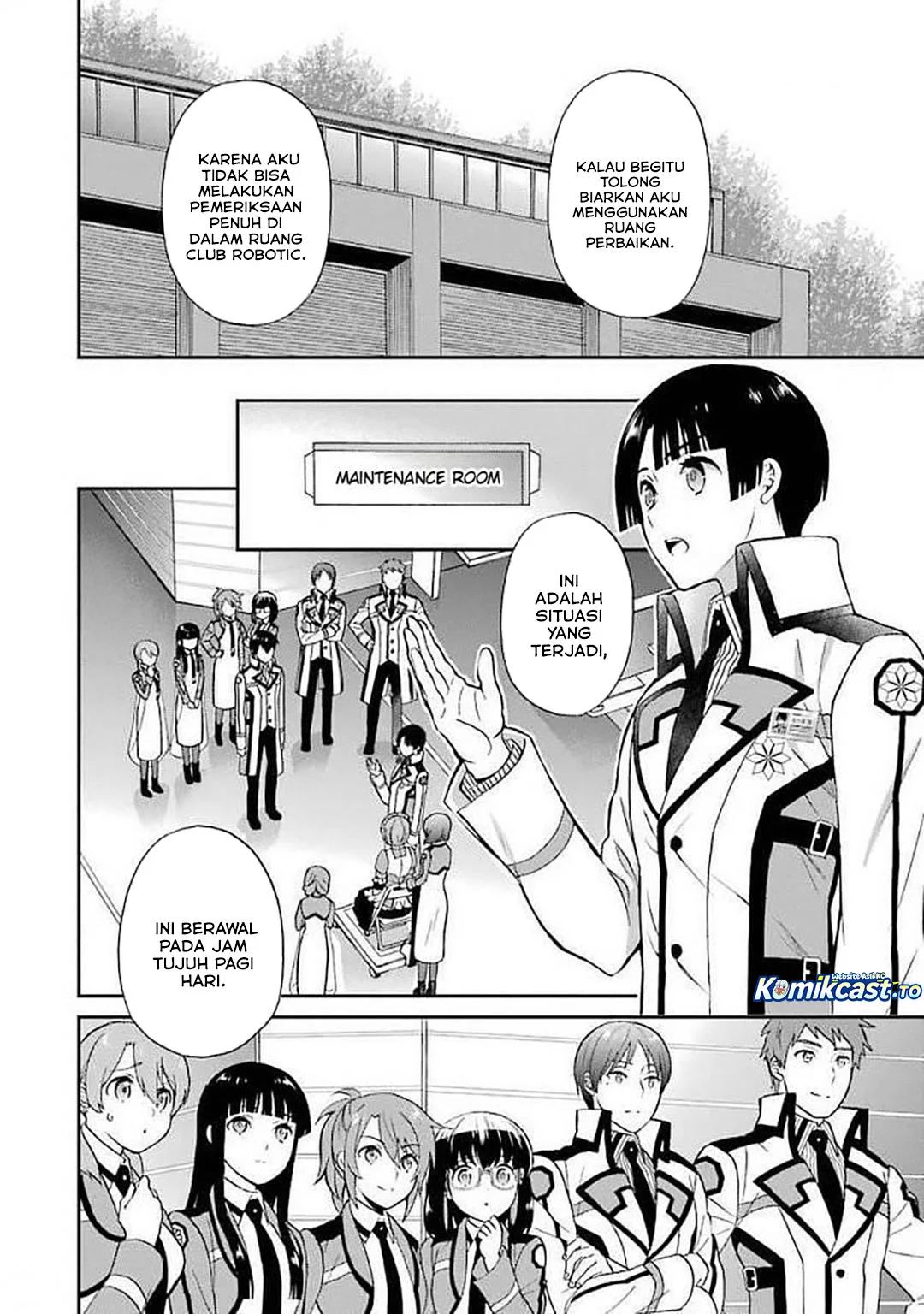Mahouka Koukou no Rettousei – Raihousha-hen Chapter 22 Gambar 9