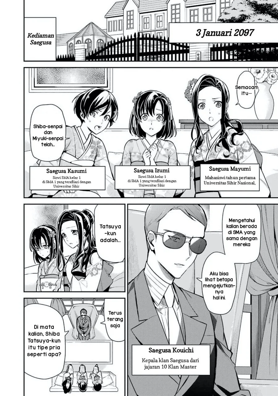 Mahouka Koukou no Rettousei Shizoku Kaigi-hen Chapter 1 - Halaman 10