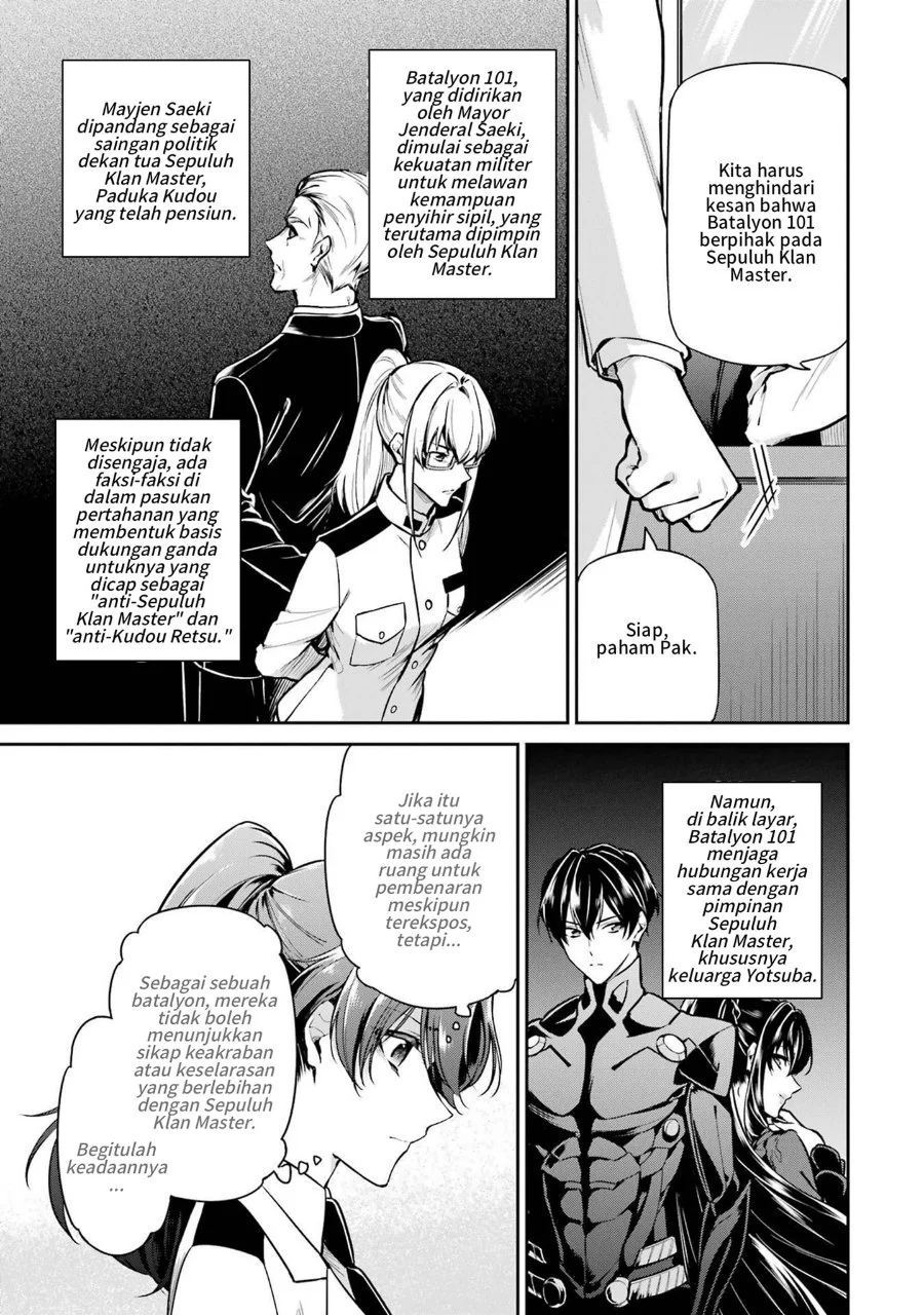 Mahouka Koukou no Rettousei Shizoku Kaigi-hen Chapter 22 - Halaman 9