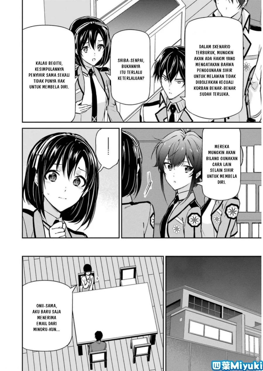 Mahouka Koukou no Rettousei Shizoku Kaigi-hen Chapter 34 - Halaman 11