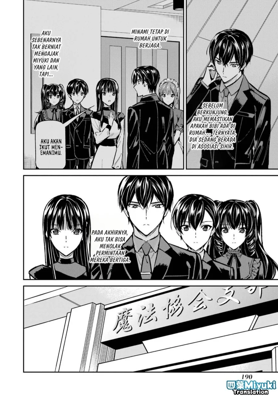 Mahouka Koukou no Rettousei Shizoku Kaigi-hen Chapter 52 - Halaman 10