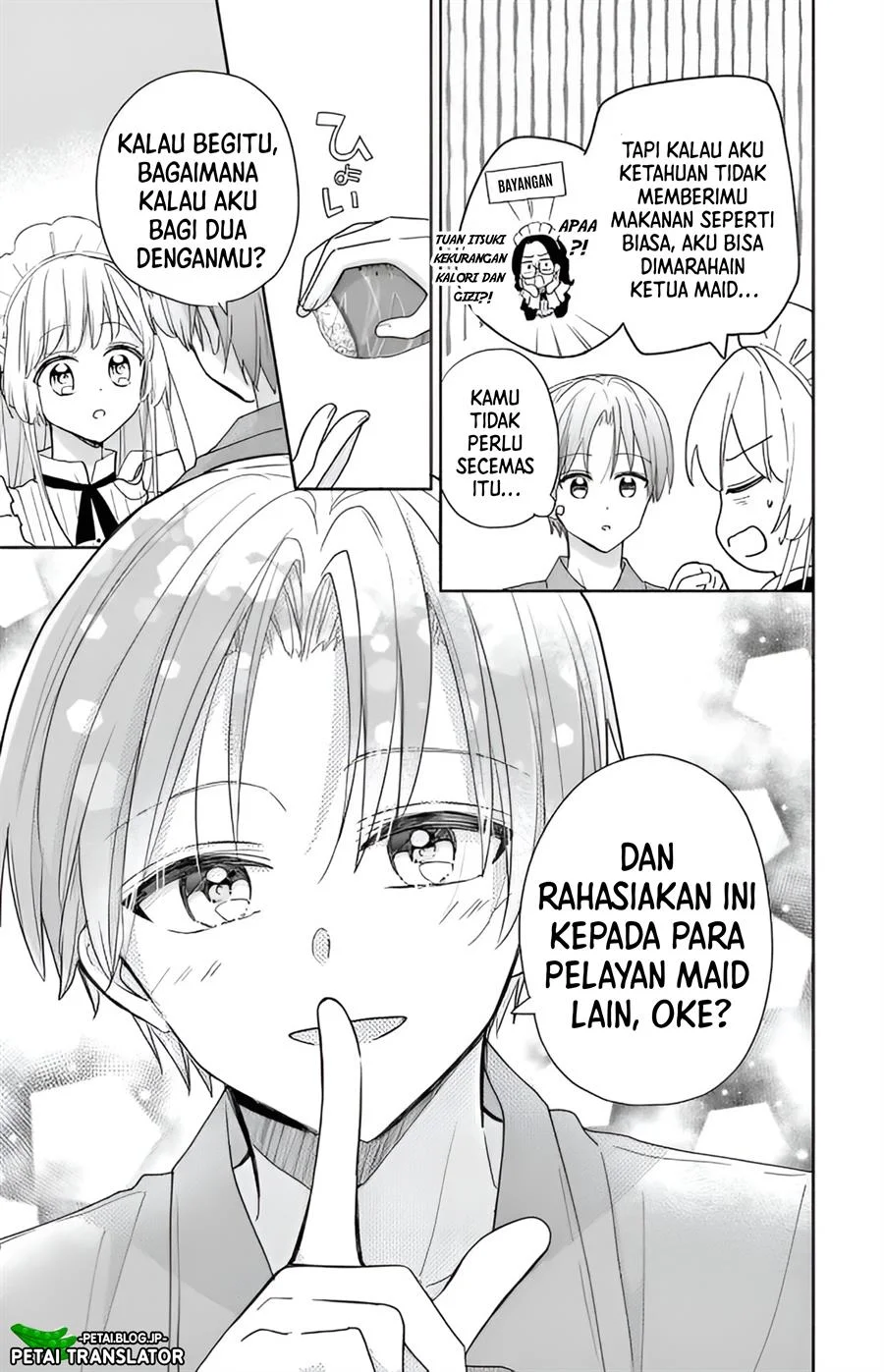 Maid wa Koisuru Hachiya-kun Chapter 2 Gambar 11