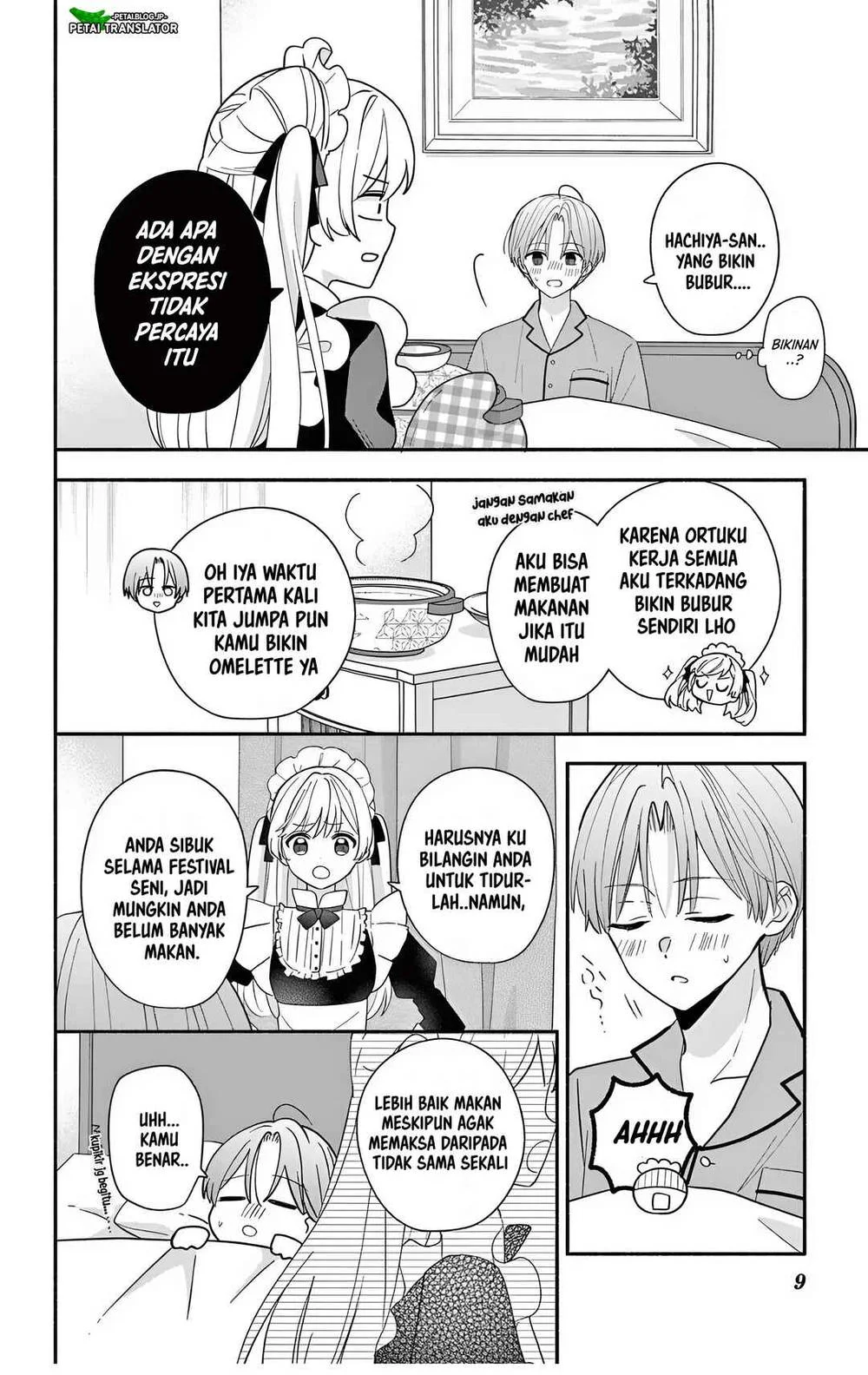 Maid wa Koisuru Hachiya-kun Chapter 23.2 Gambar 9