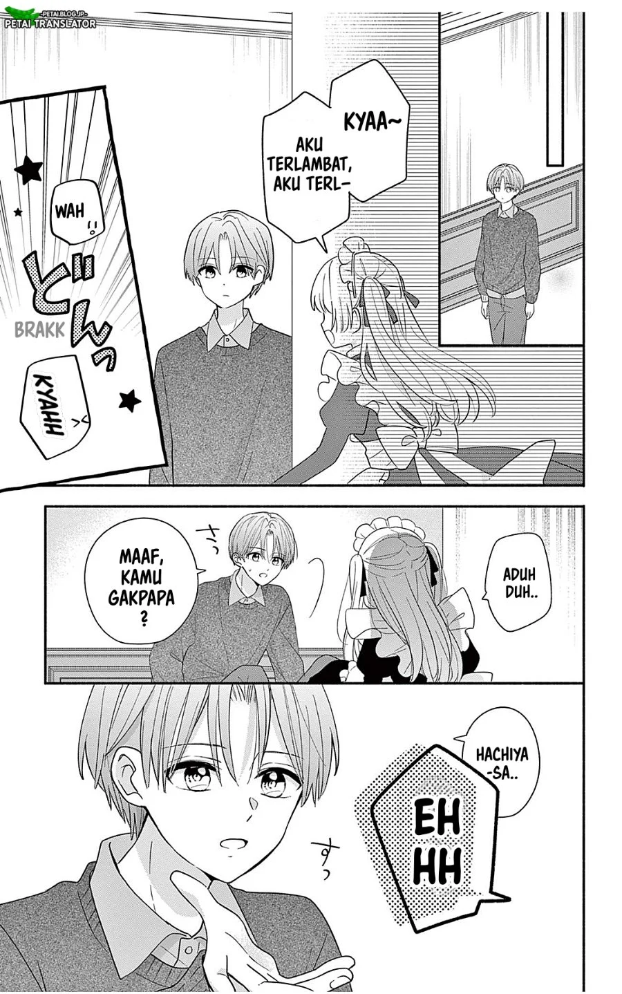 Maid wa Koisuru Hachiya-kun Chapter 24.1 Gambar 7
