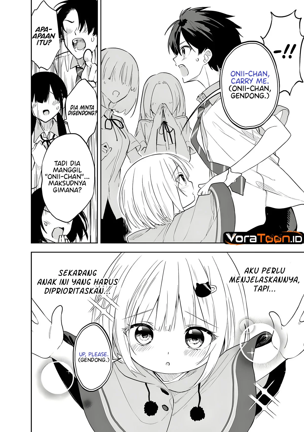 Maigo ni Natteita Youjo o Tasuketara, Otonari ni Sumu Bishoujo Ryuugakusei ga Ie ni Asobi ni Kuru You ni Natta Ken ni Tsuite Chapter 34 Gambar 9