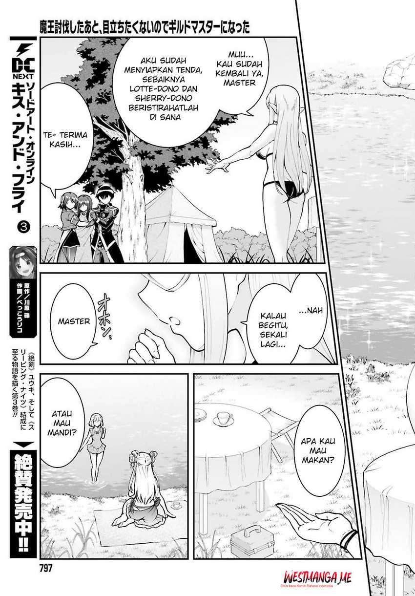 Maou Toubatsu Shita Ato, Medachitakunai node Guild Master ni Natta Chapter 45 Gambar 11