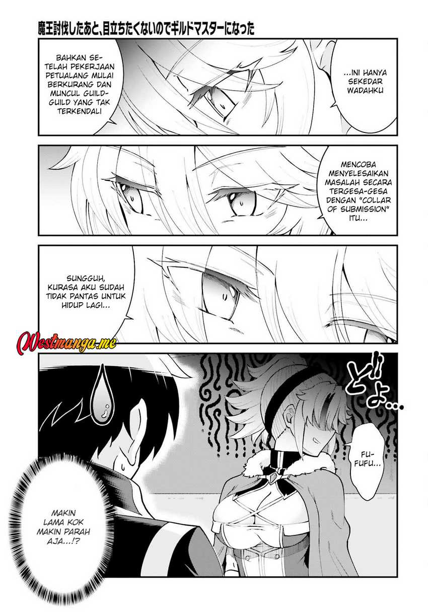 Maou Toubatsu Shita Ato, Medachitakunai node Guild Master ni Natta Chapter 61 Gambar 7
