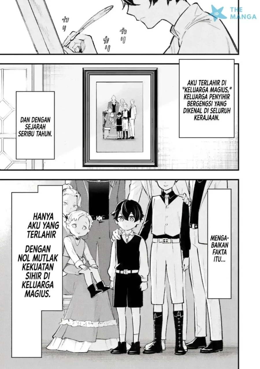 Maryoku Zero no Saikyou Kenja ~Mahou Riron o Kiwametara, Sekai Saikyou ni Natte Ita~ Chapter 1.1 Gambar 7