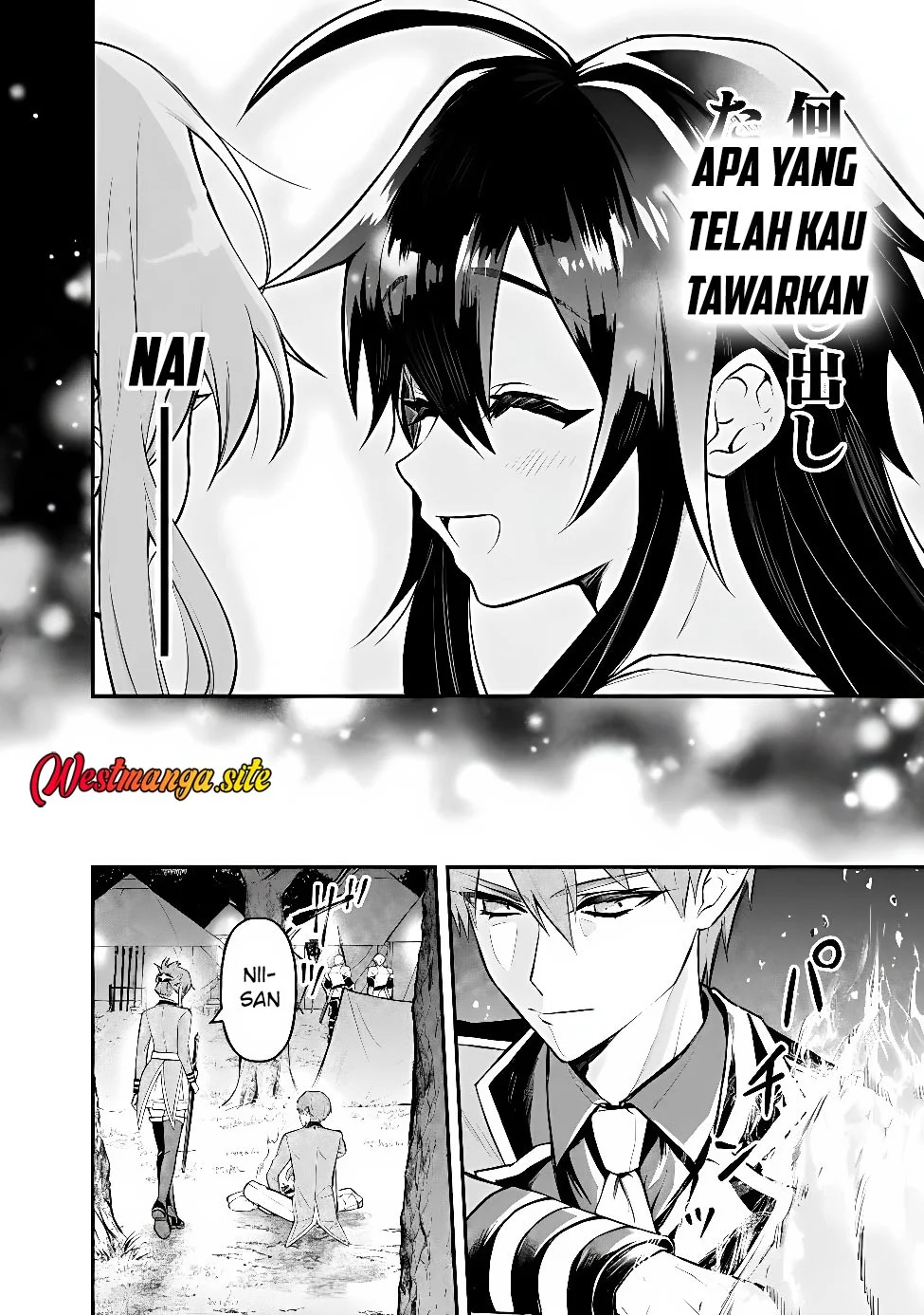 Maryokuryou Rekidai Saikyou na Tensei Seijo-sama no Gakuen Seikatsu wa Haran ni Michiafureteiru you desu Chapter 10 Gambar 8